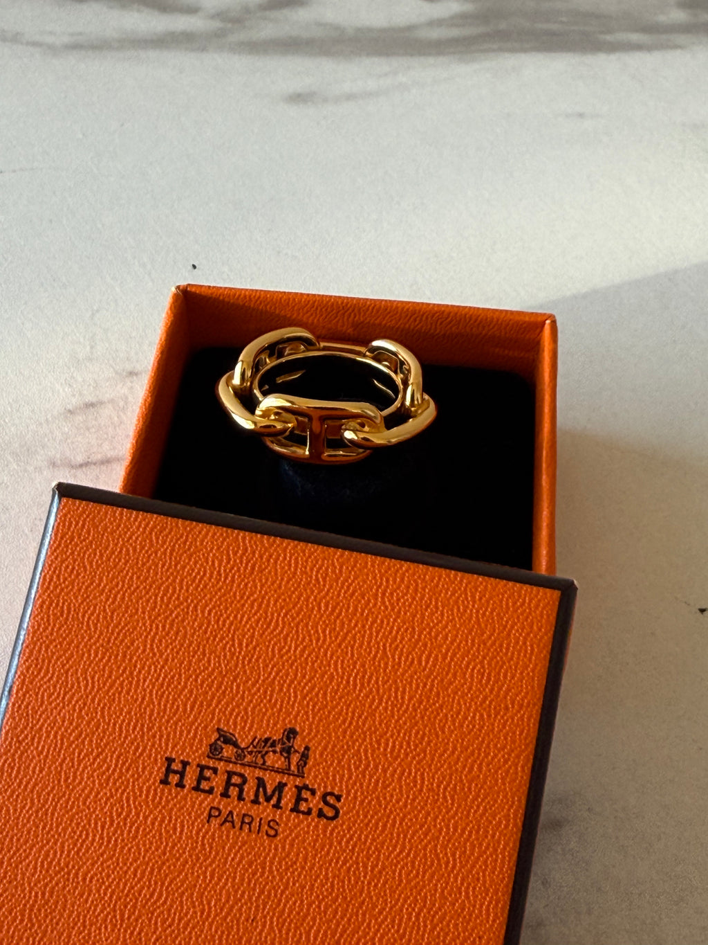 Hermes Scarf Ring