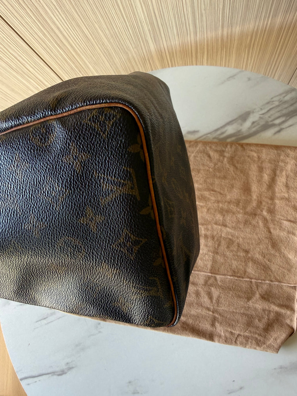 Louis Vuitton Speedy 30 Monogram Canvas Handbag