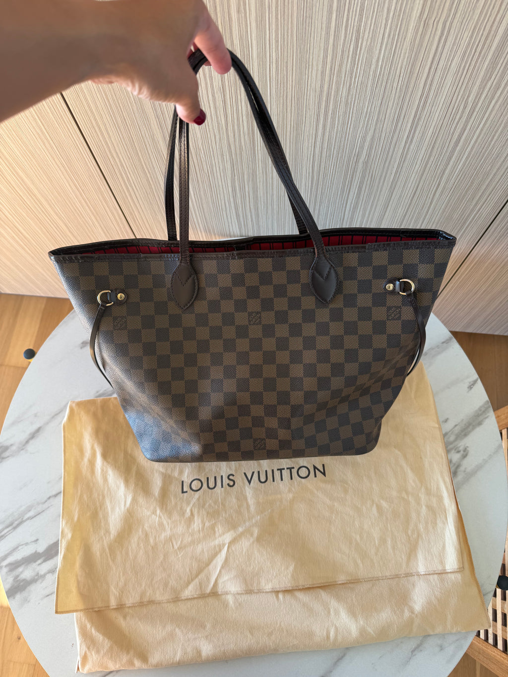 Louis Vuitton Neverfull MM Damier Canvas