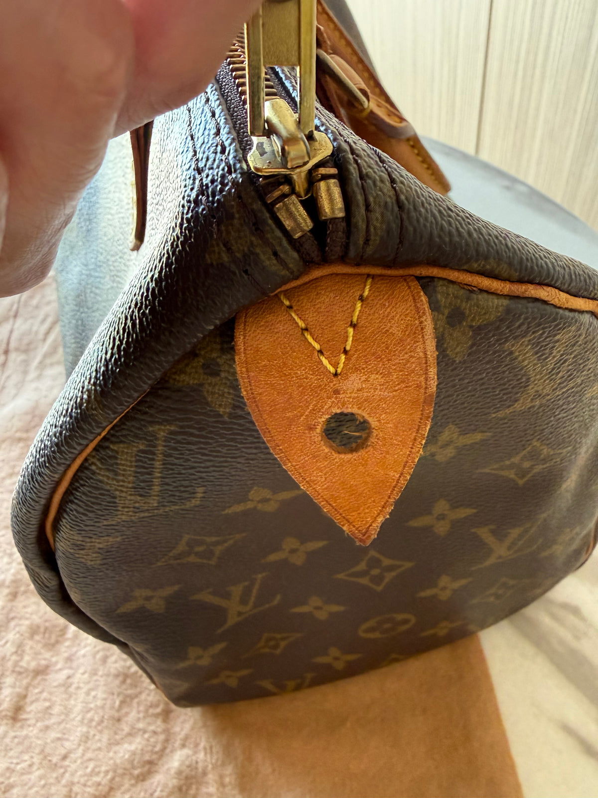 Louis Vuitton Speedy 30 Monogram Canvas Handbag