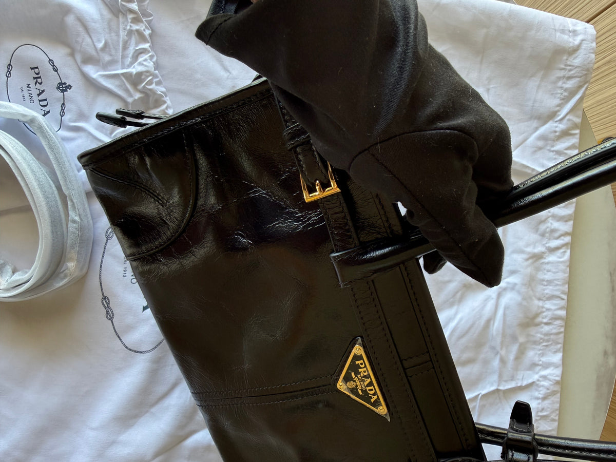 Prada Bonnie Medium Leather  Bag