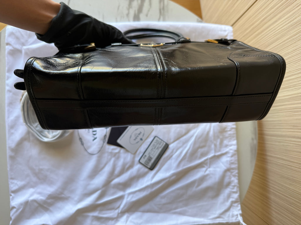Prada Bonnie Medium Leather  Bag
