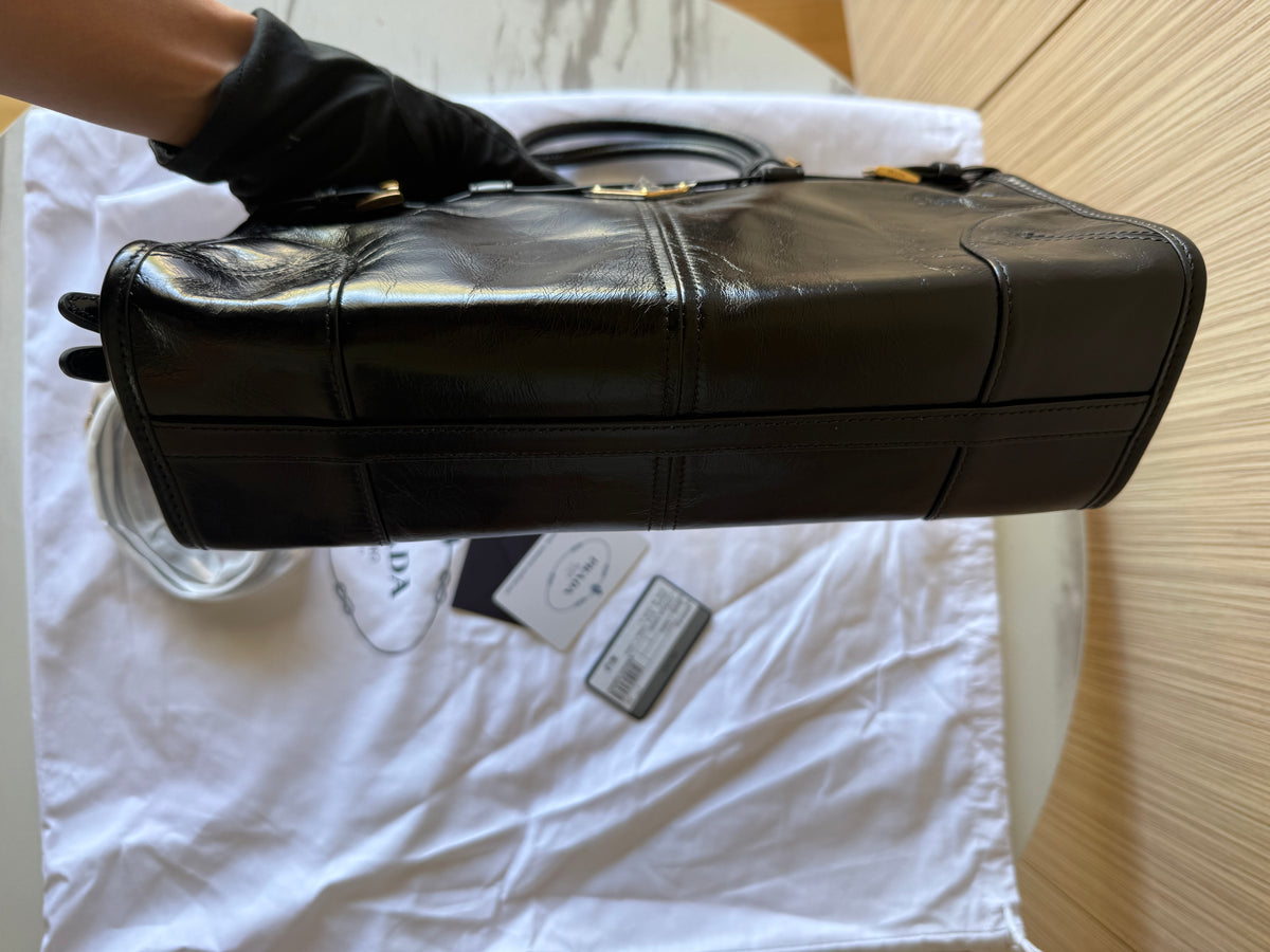 Prada Bonnie Medium Leather  Bag