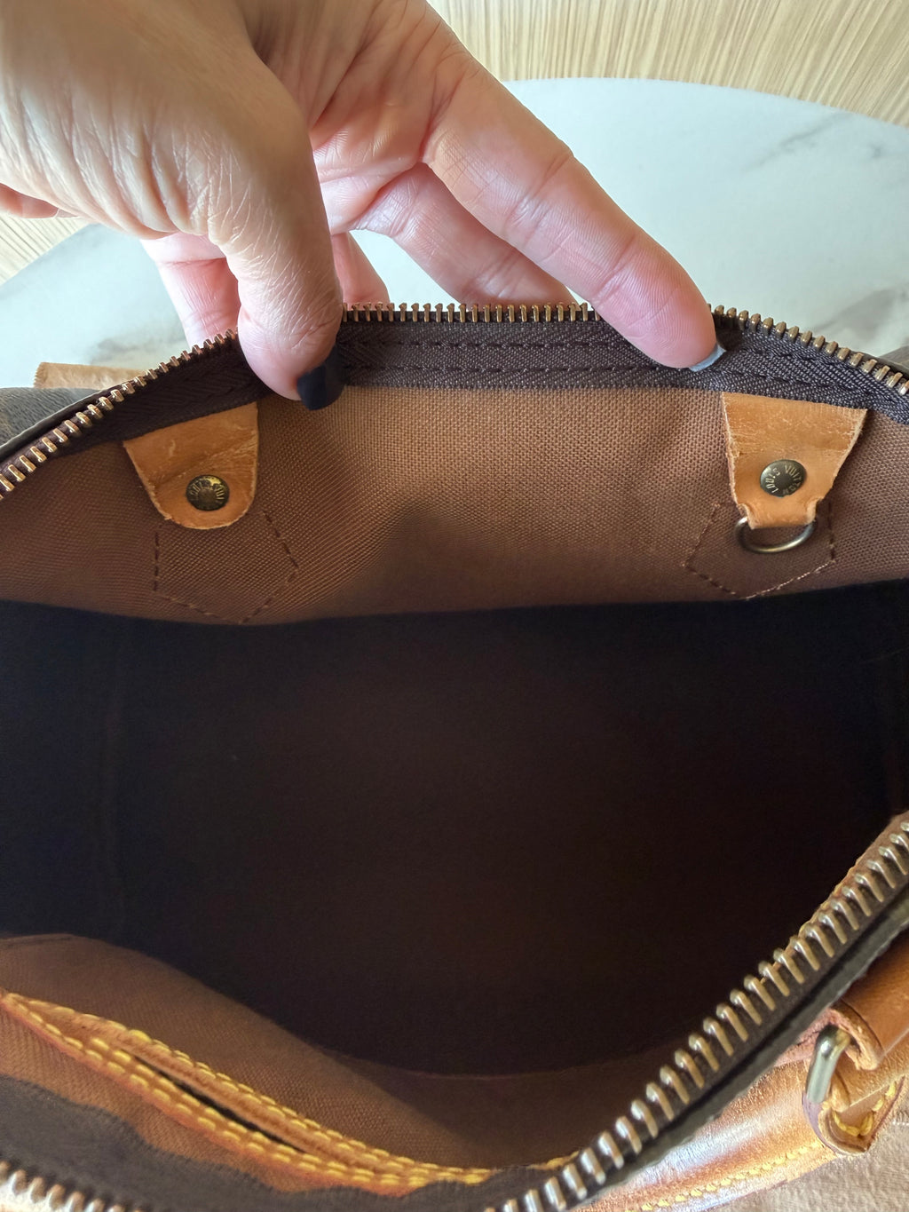 Louis Vuitton Speedy 30 Monogram Canvas Handbag
