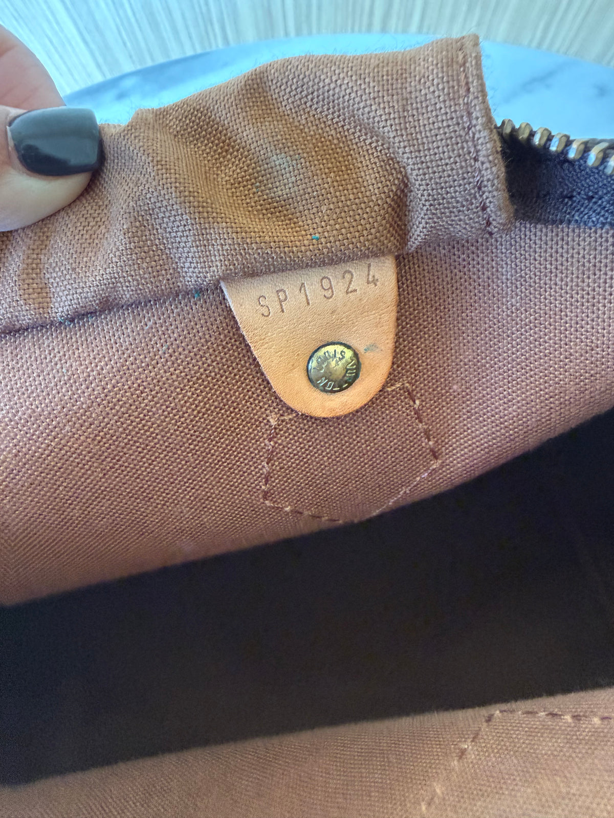 Louis Vuitton Speedy 30 Monogram Canvas Handbag