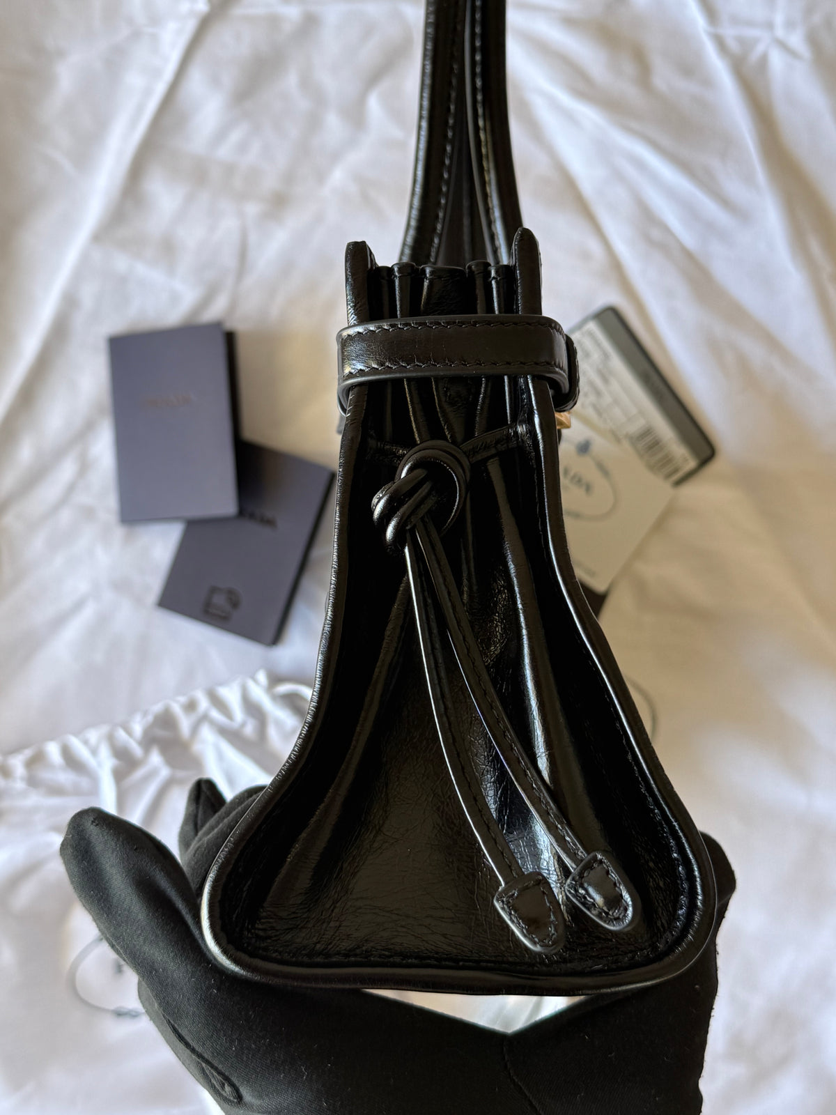 Prada Bonnie Medium Leather  Bag