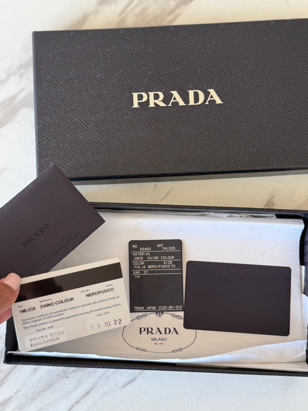 Prada Leather Wallet