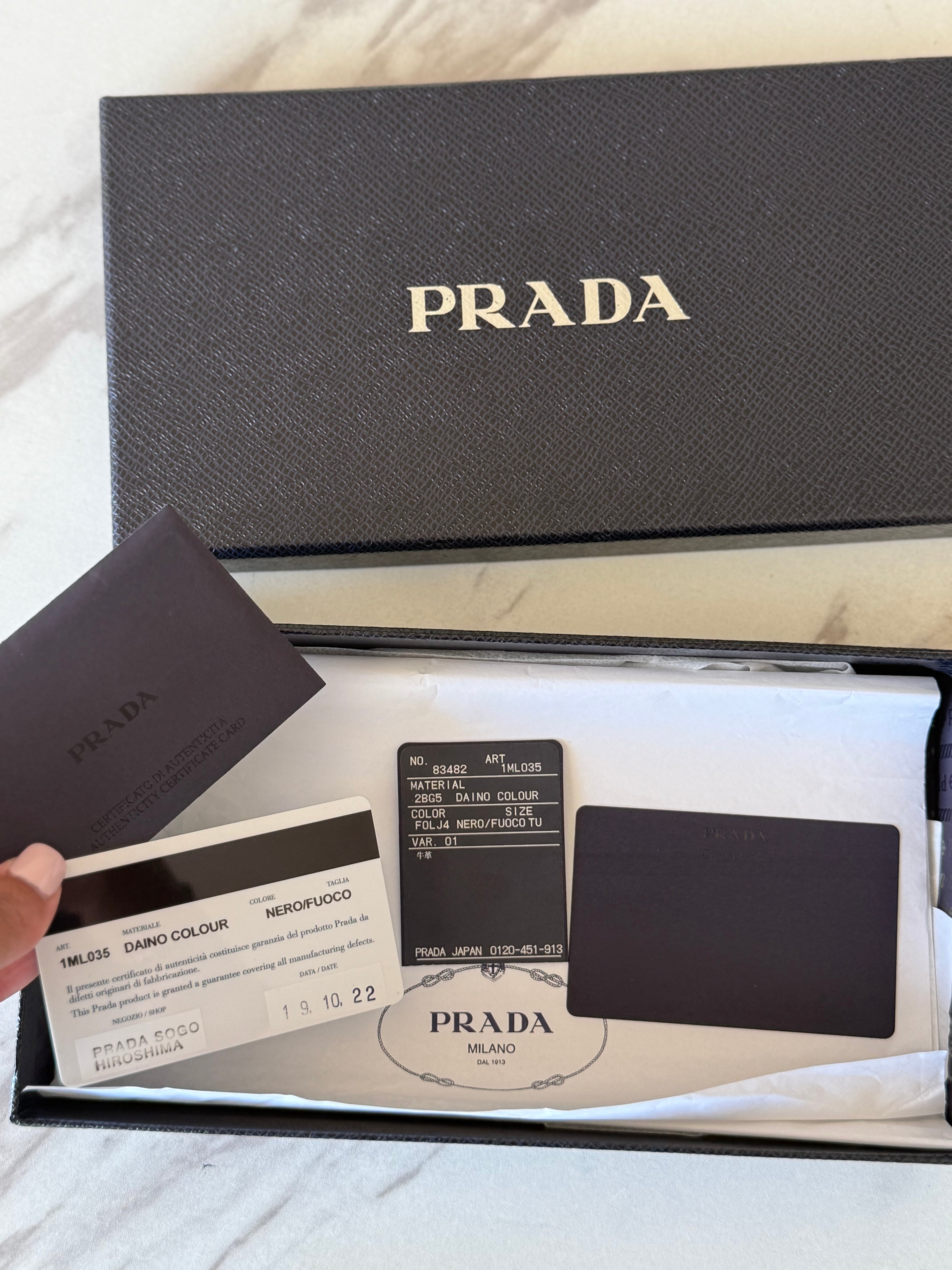 Prada Leather Wallet