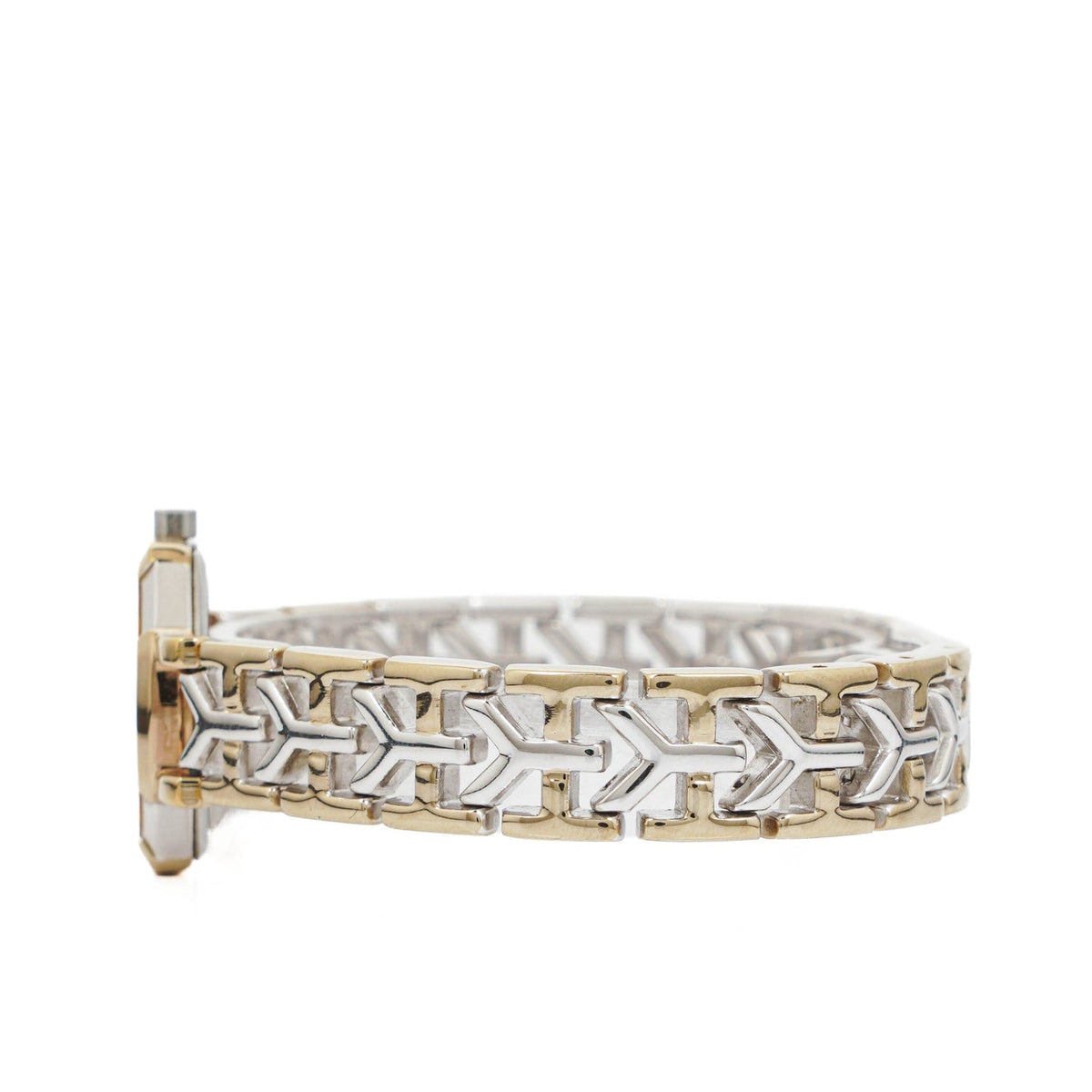 Yves Saint Laurent Octagon Two-Tone Stainless Steel Watch