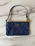 Prada Blue Nylon Bag