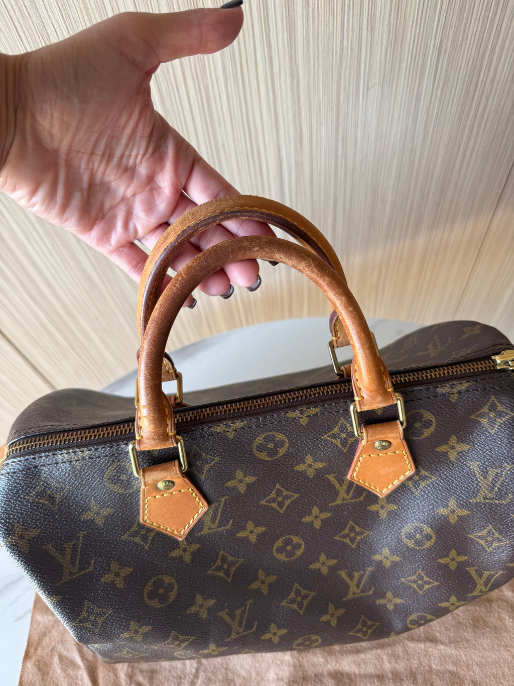 Louis Vuitton Speedy 30 Monogram Canvas Handbag