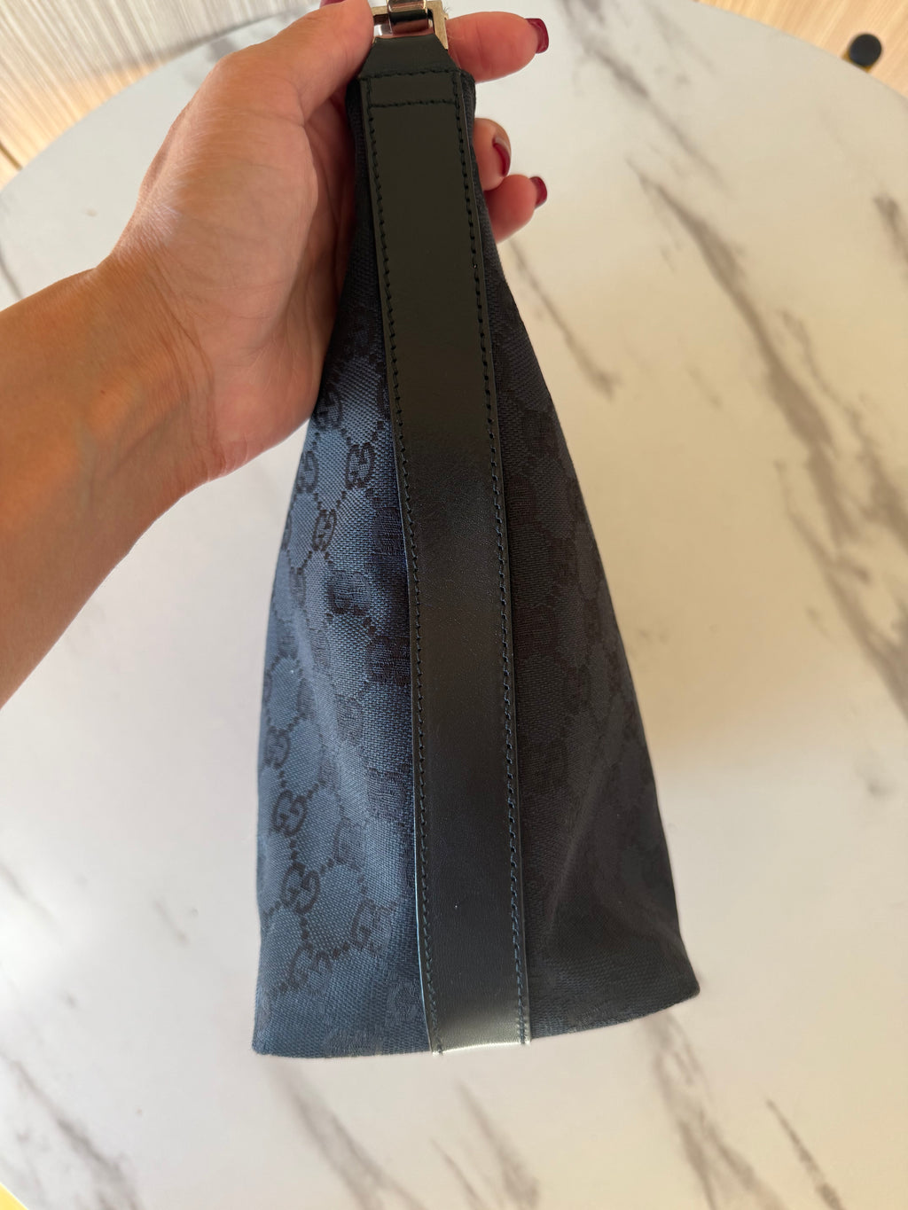 Gucci GG Canvas Vintage Shoulder Bag