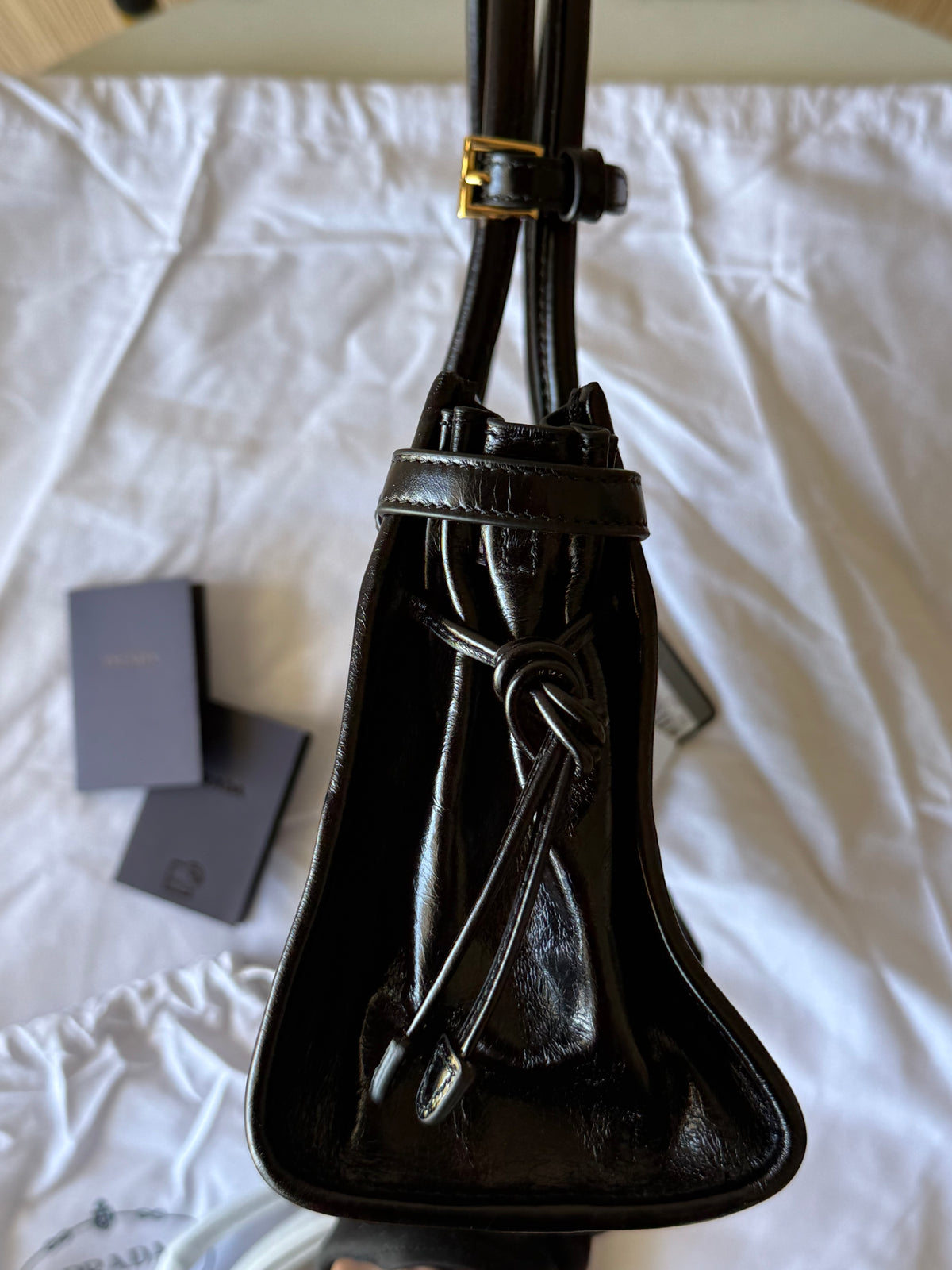 Prada Bonnie Medium Leather  Bag