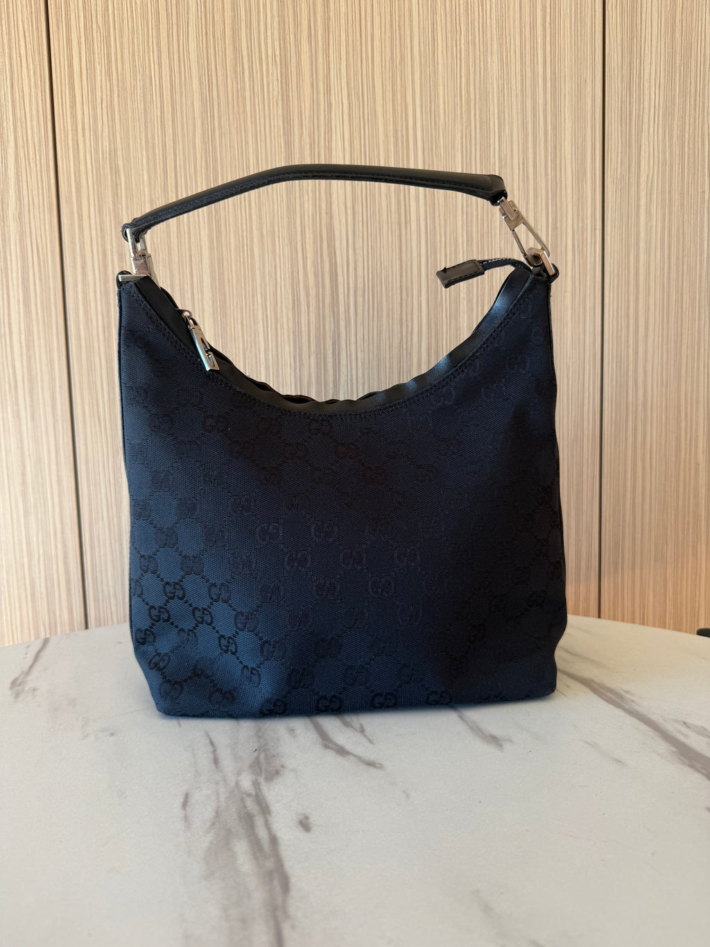 Gucci GG Canvas Vintage Shoulder Bag