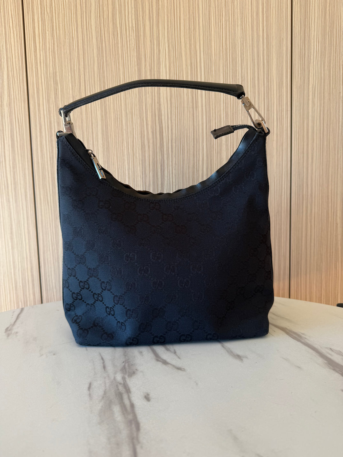 Gucci GG Canvas Vintage Shoulder Bag