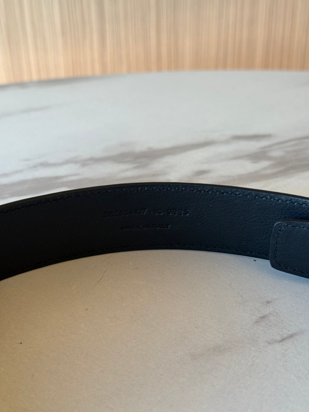 SAINT LAURENT CASSANDRE BELT SIZE 80