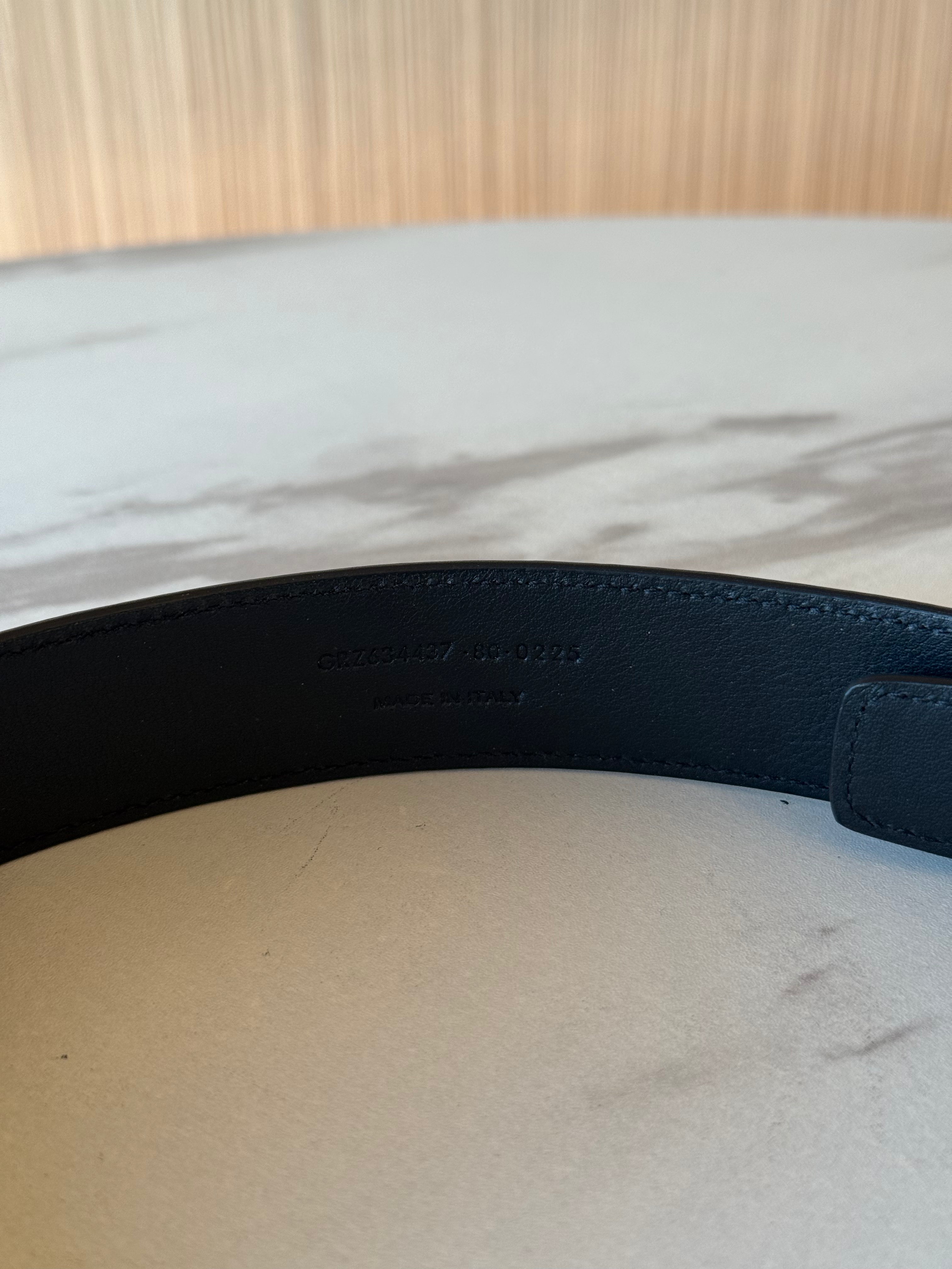 SAINT LAURENT CASSANDRE BELT SIZE 80