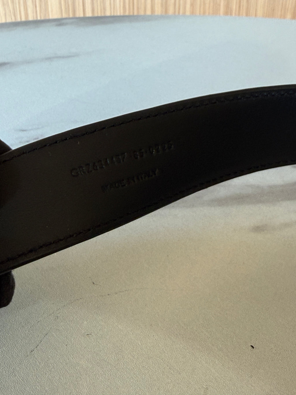 SAINT LAURENT CASSANDRE BELT SIZE 85
