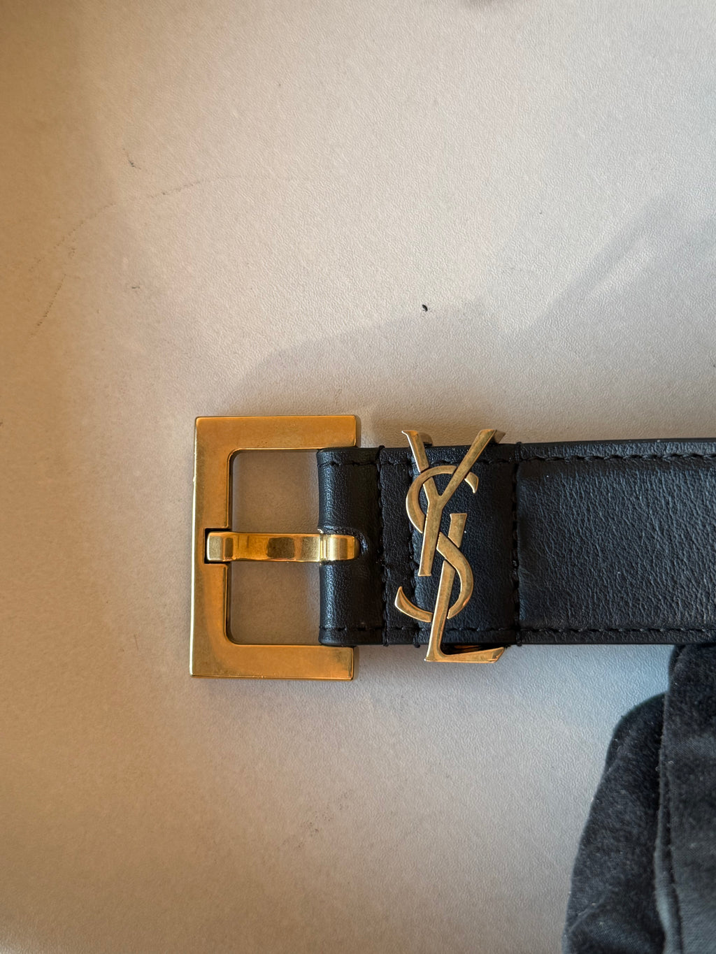 SAINT LAURENT CASSANDRE BELT SIZE 85