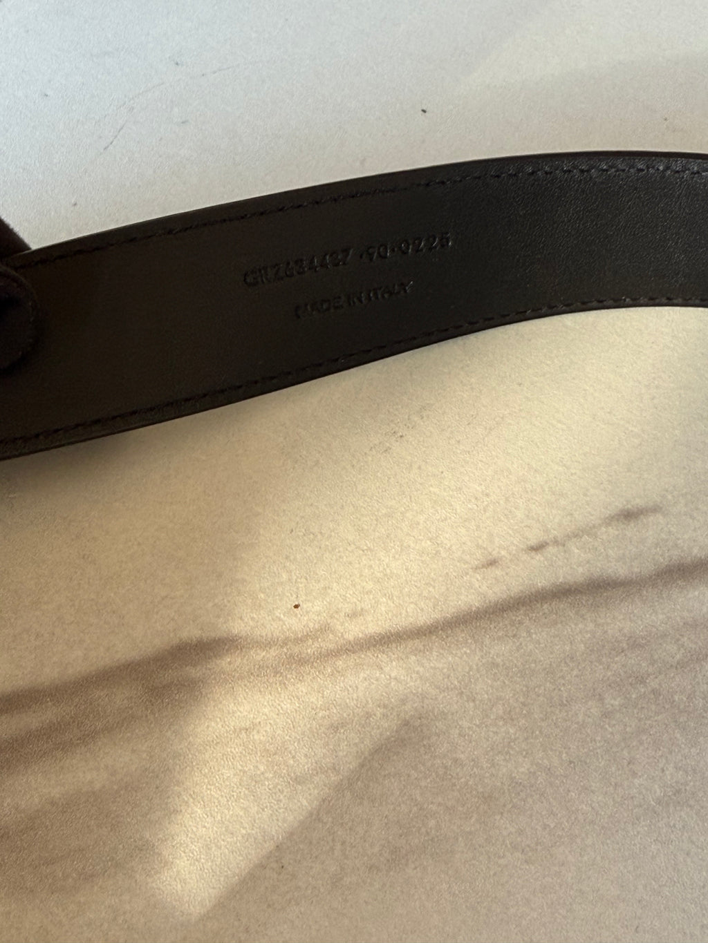SAINT LAURENT CASSANDRE BELT SIZE 90