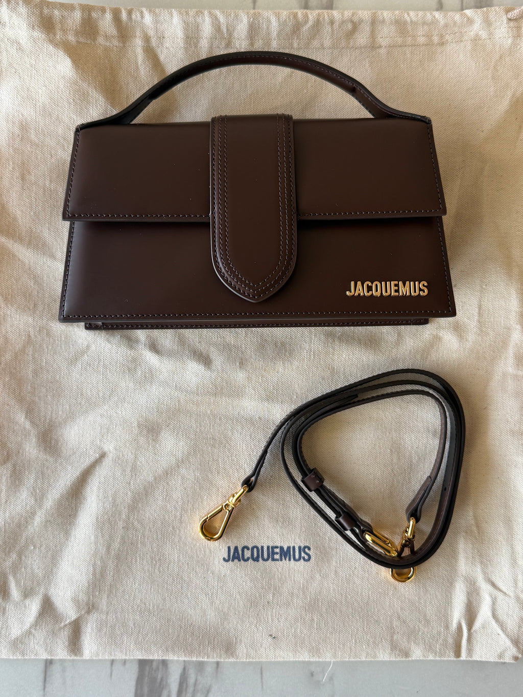 Jacquemus Le Grand Bambino Brown
