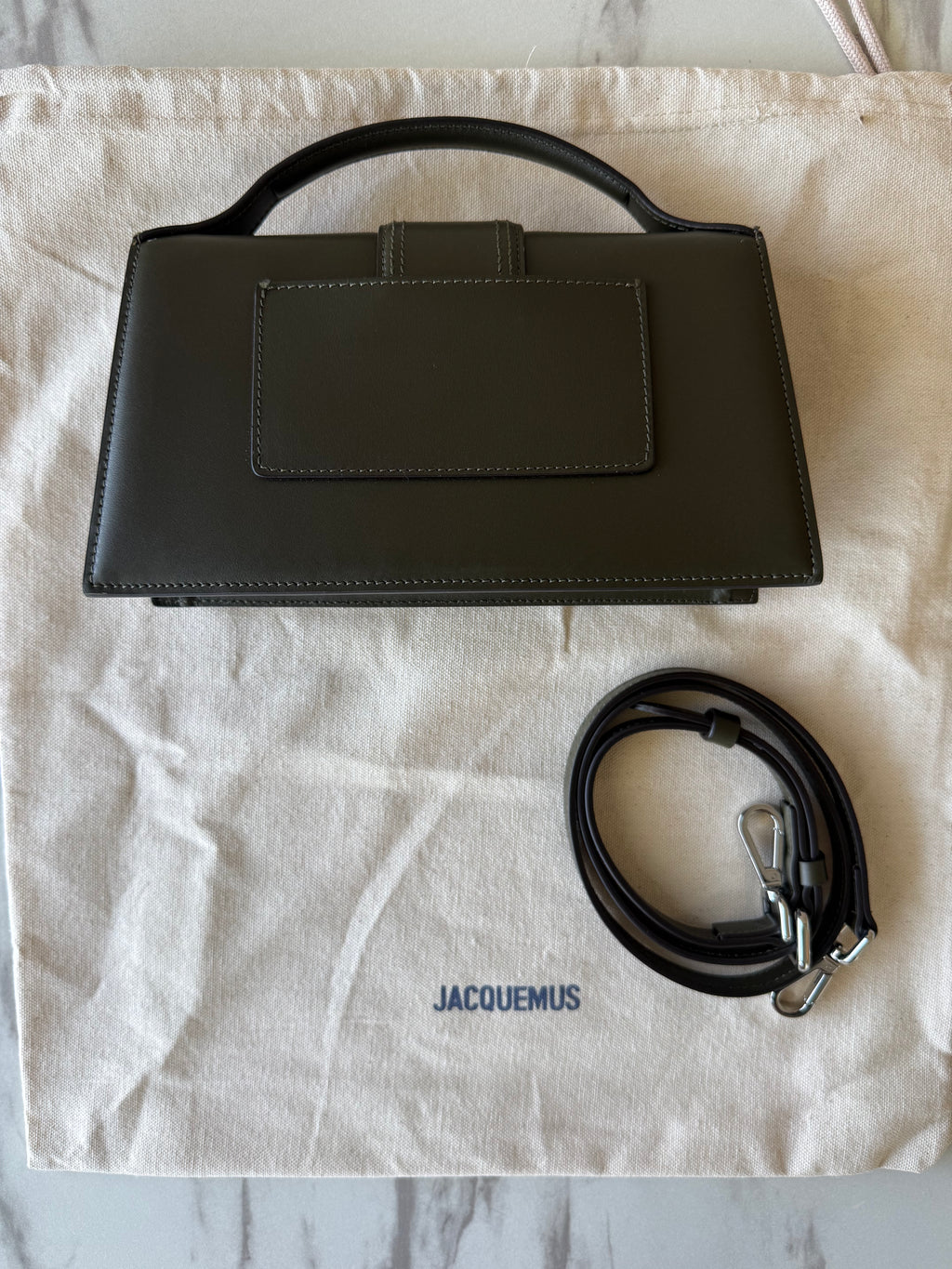 Jacquemus Le Grand Bambino Khaki