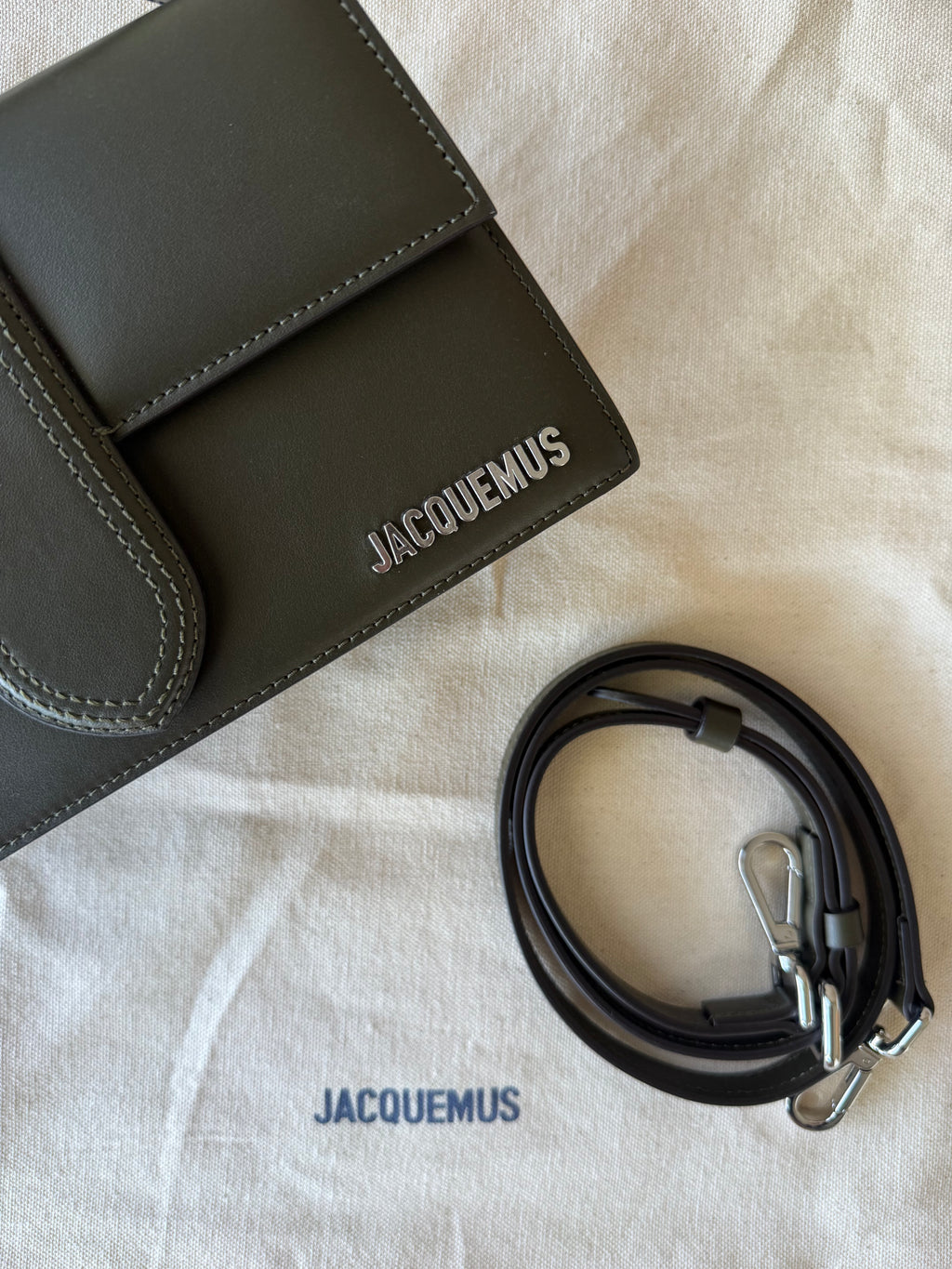 Jacquemus Le Grand Bambino Khaki