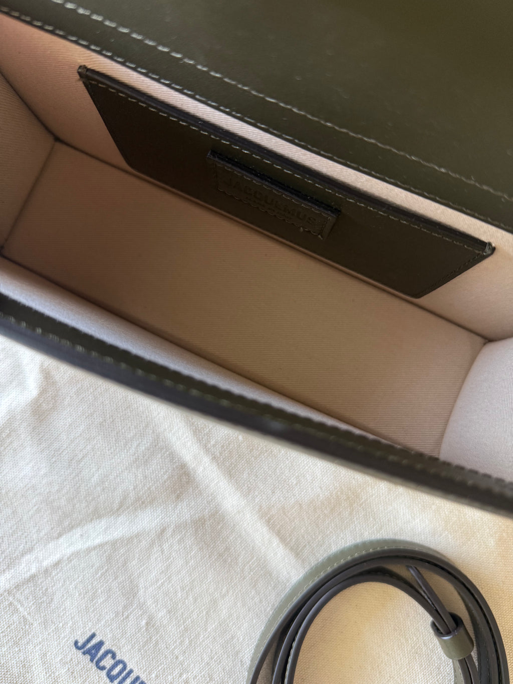 Jacquemus Le Grand Bambino Khaki