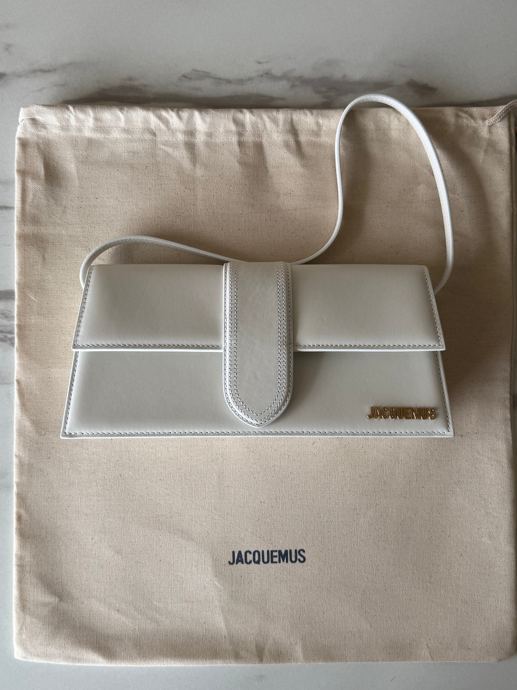 Jacquemus Le Bambino Long White