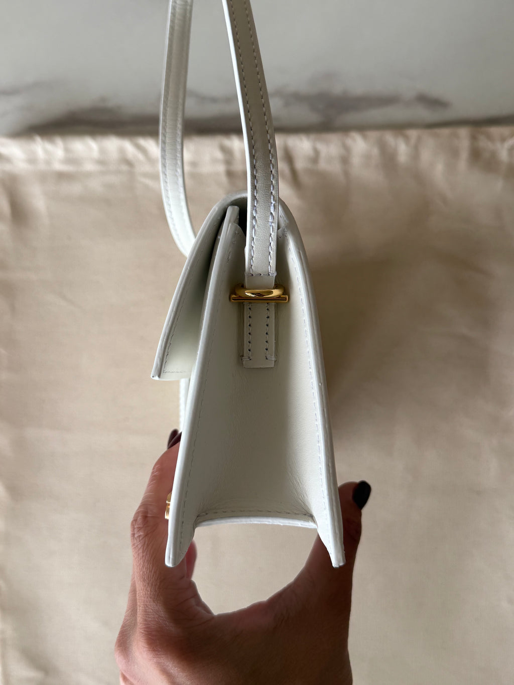 Jacquemus Le Bambino Long White