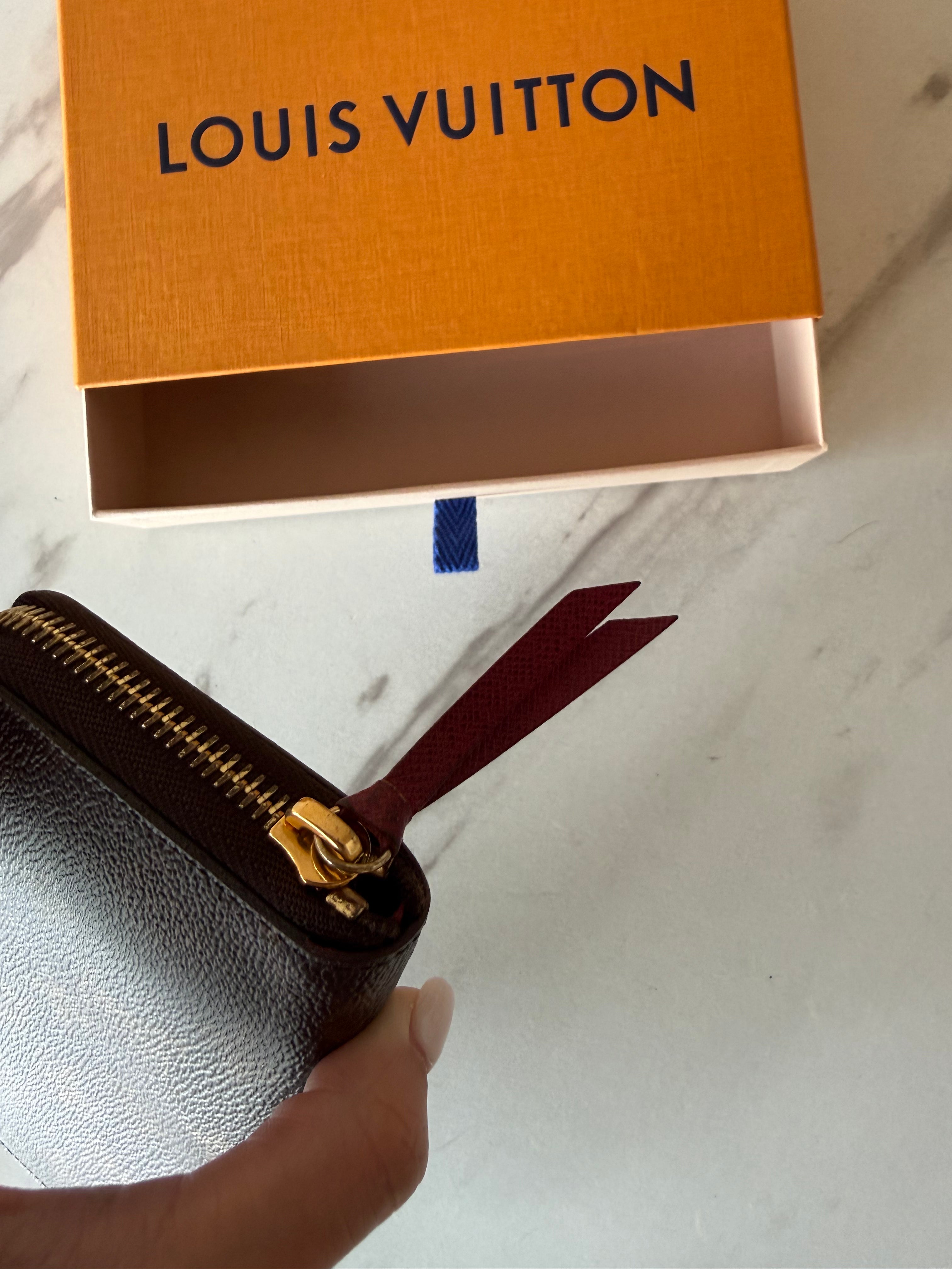 Louis Vuitton Clemence Monogram Canvas Wallet