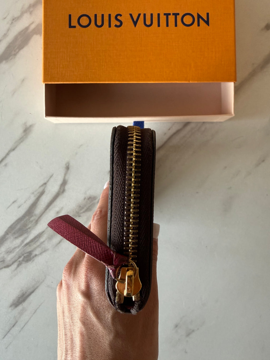 Louis Vuitton Clemence Monogram Canvas Wallet