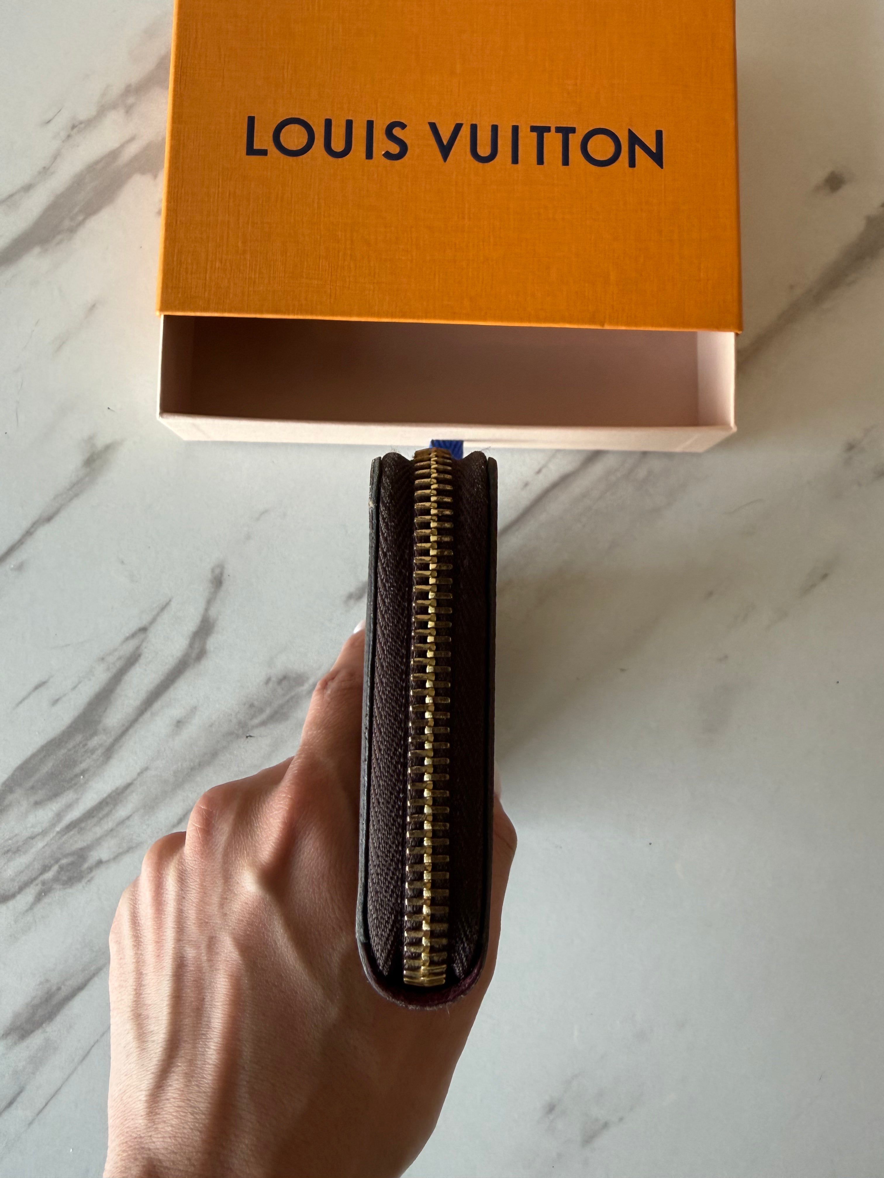 Louis Vuitton Clemence Monogram Canvas Wallet