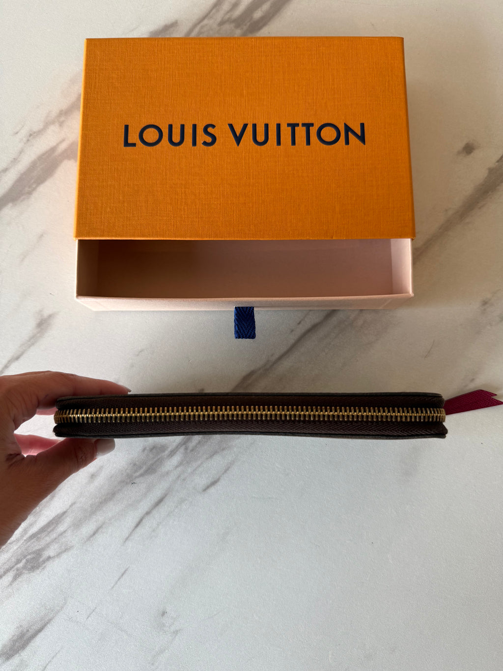 Louis Vuitton Clemence Monogram Canvas Wallet