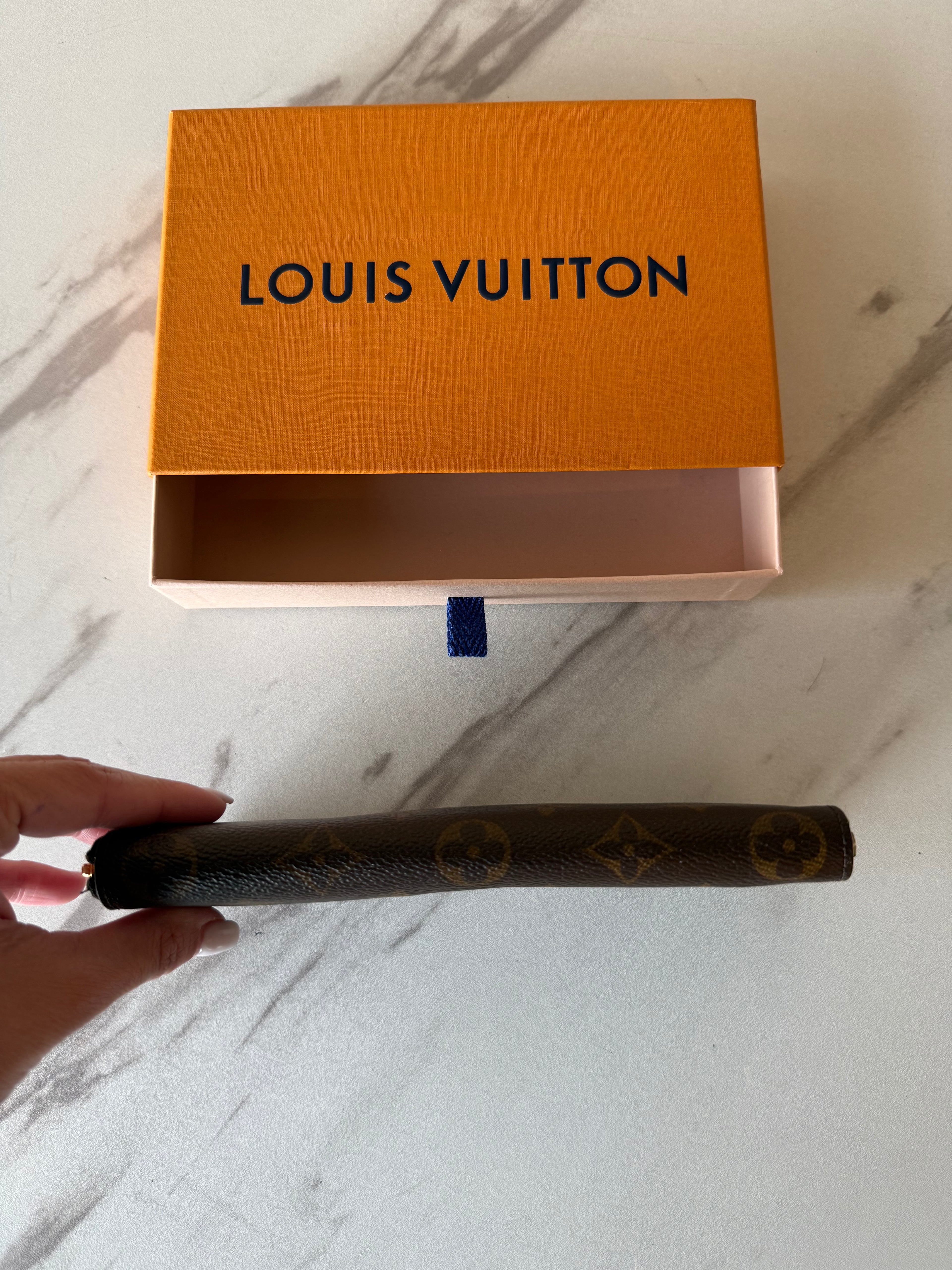 Louis Vuitton Clemence Monogram Canvas Wallet