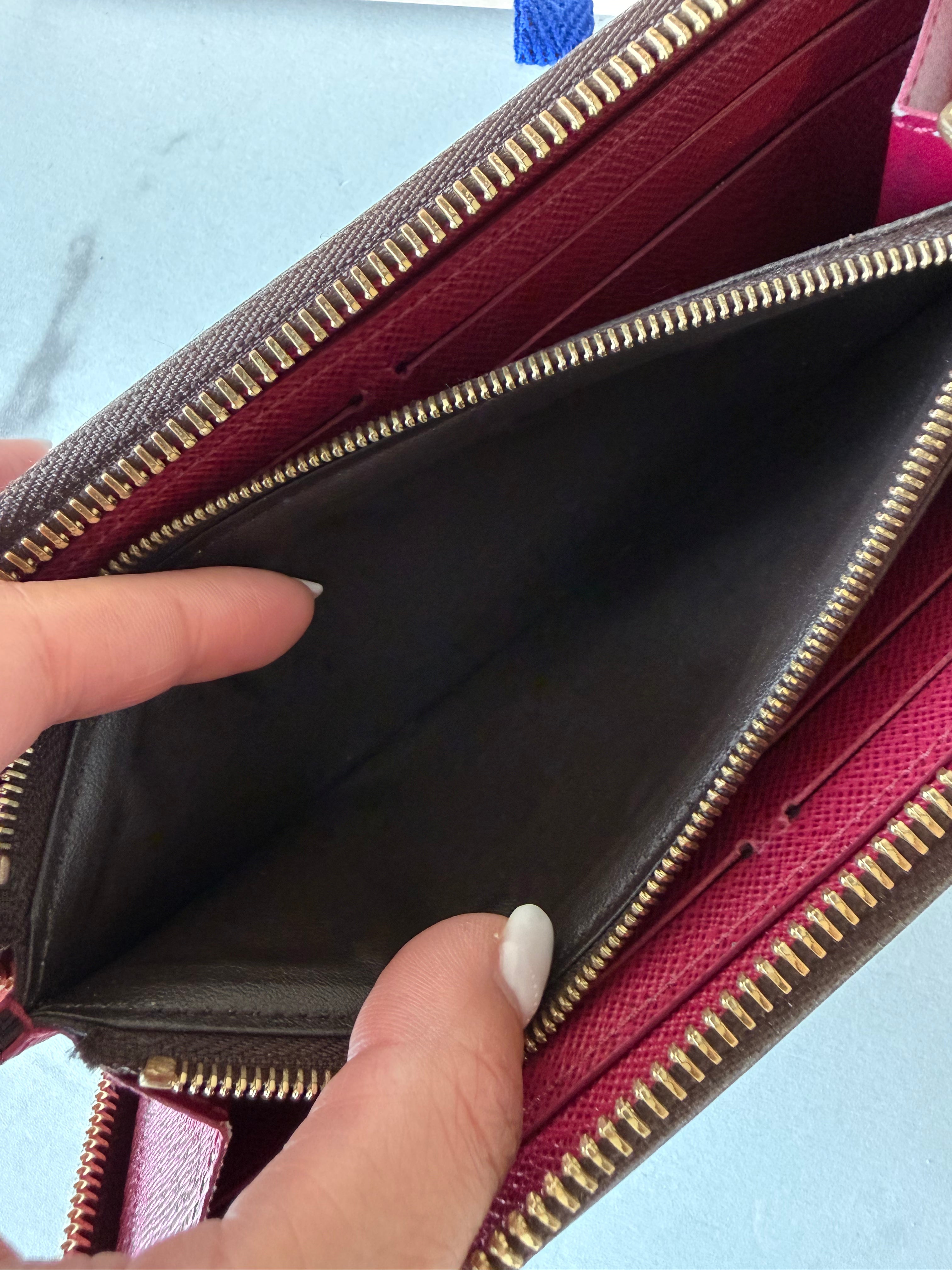 Louis Vuitton Clemence Monogram Canvas Wallet
