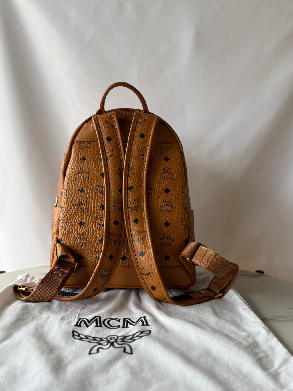 MCM Backpack Stark Side Studs
