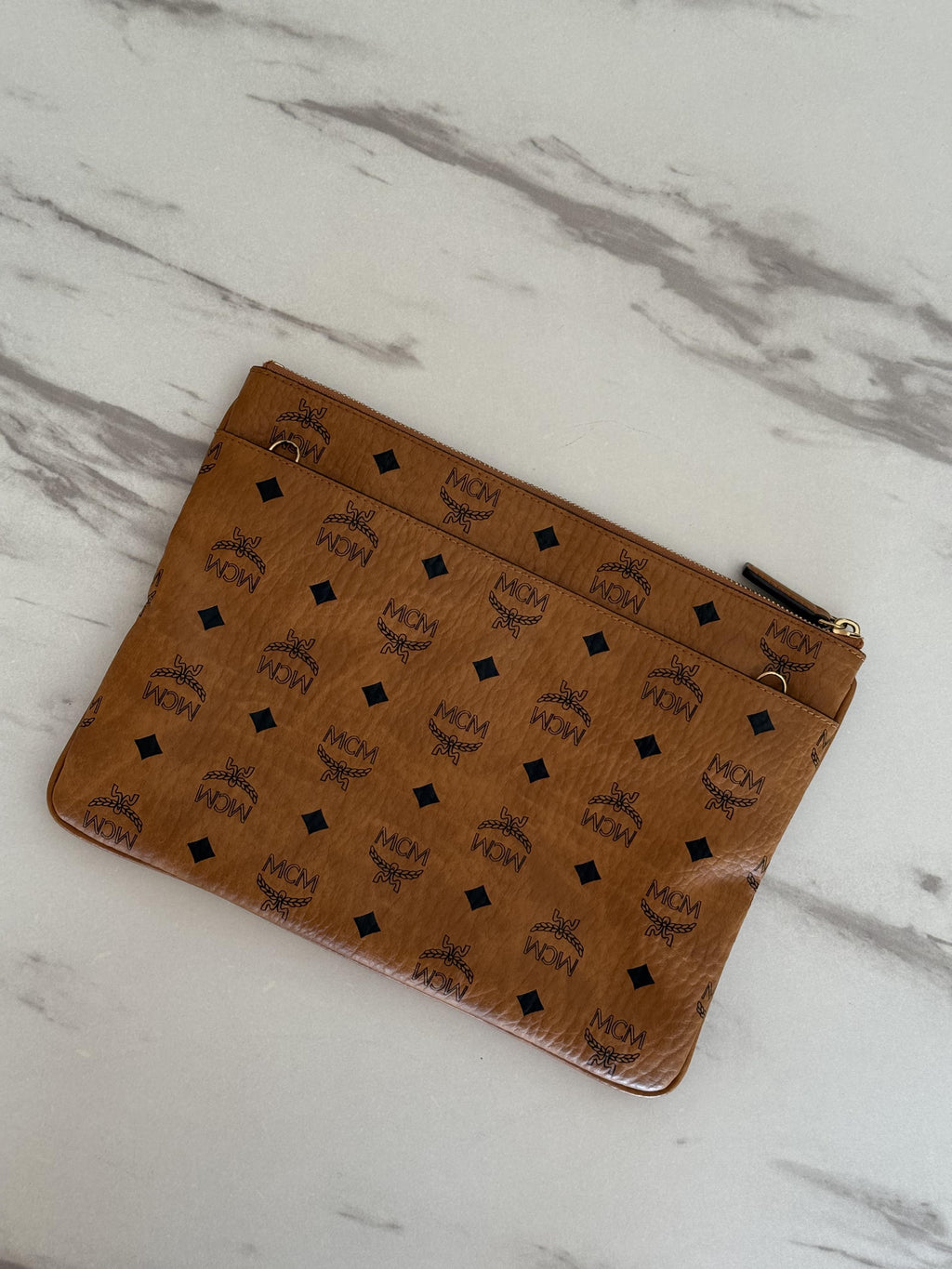 MCM CROSSBODY POUCH IN VISETOS