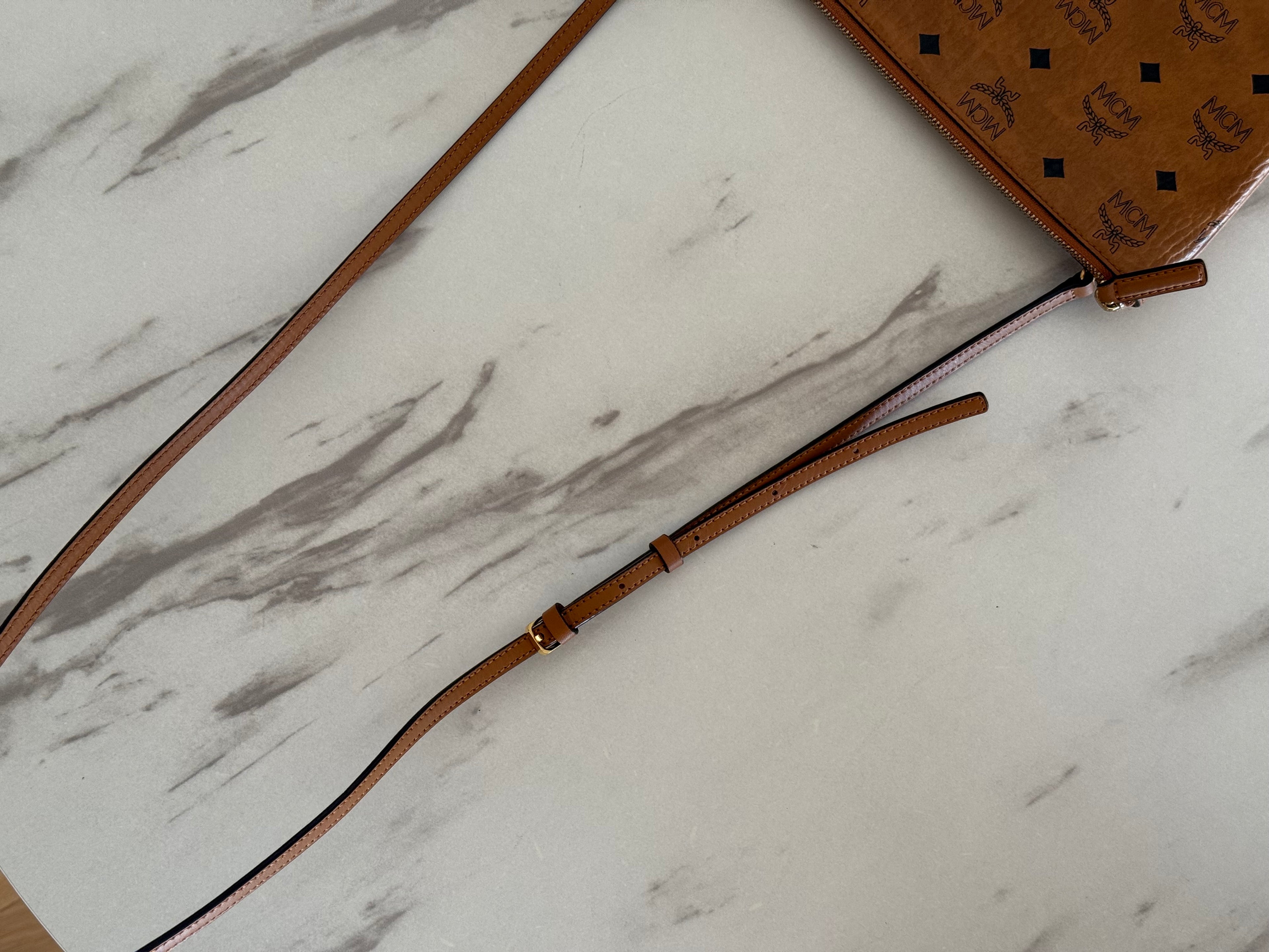 MCM CROSSBODY POUCH IN VISETOS