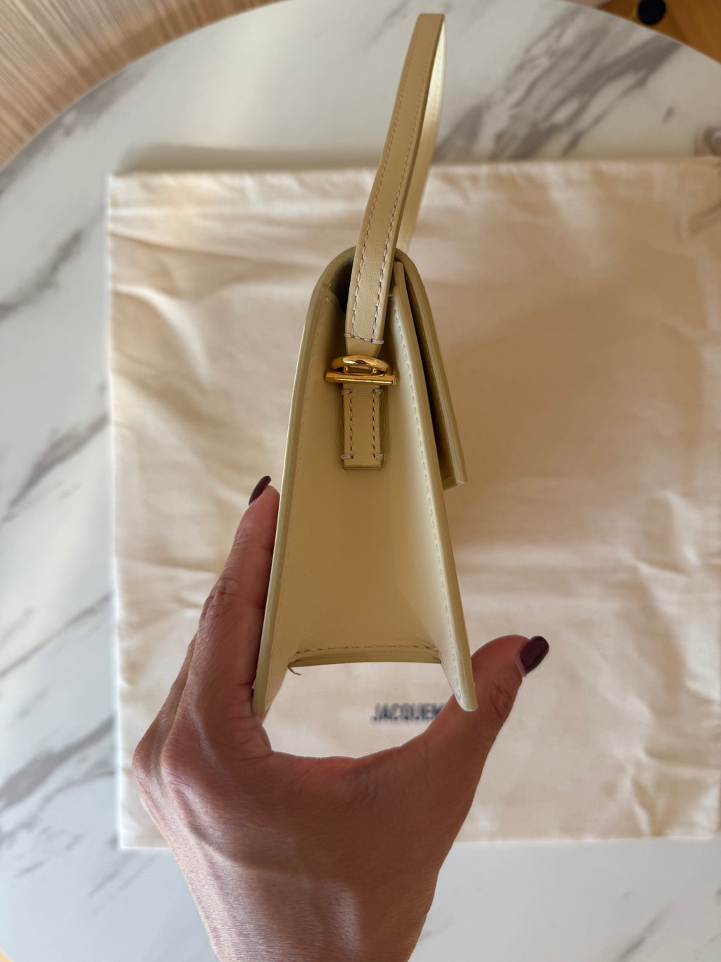 Jacquemus The Long Bambino Beige