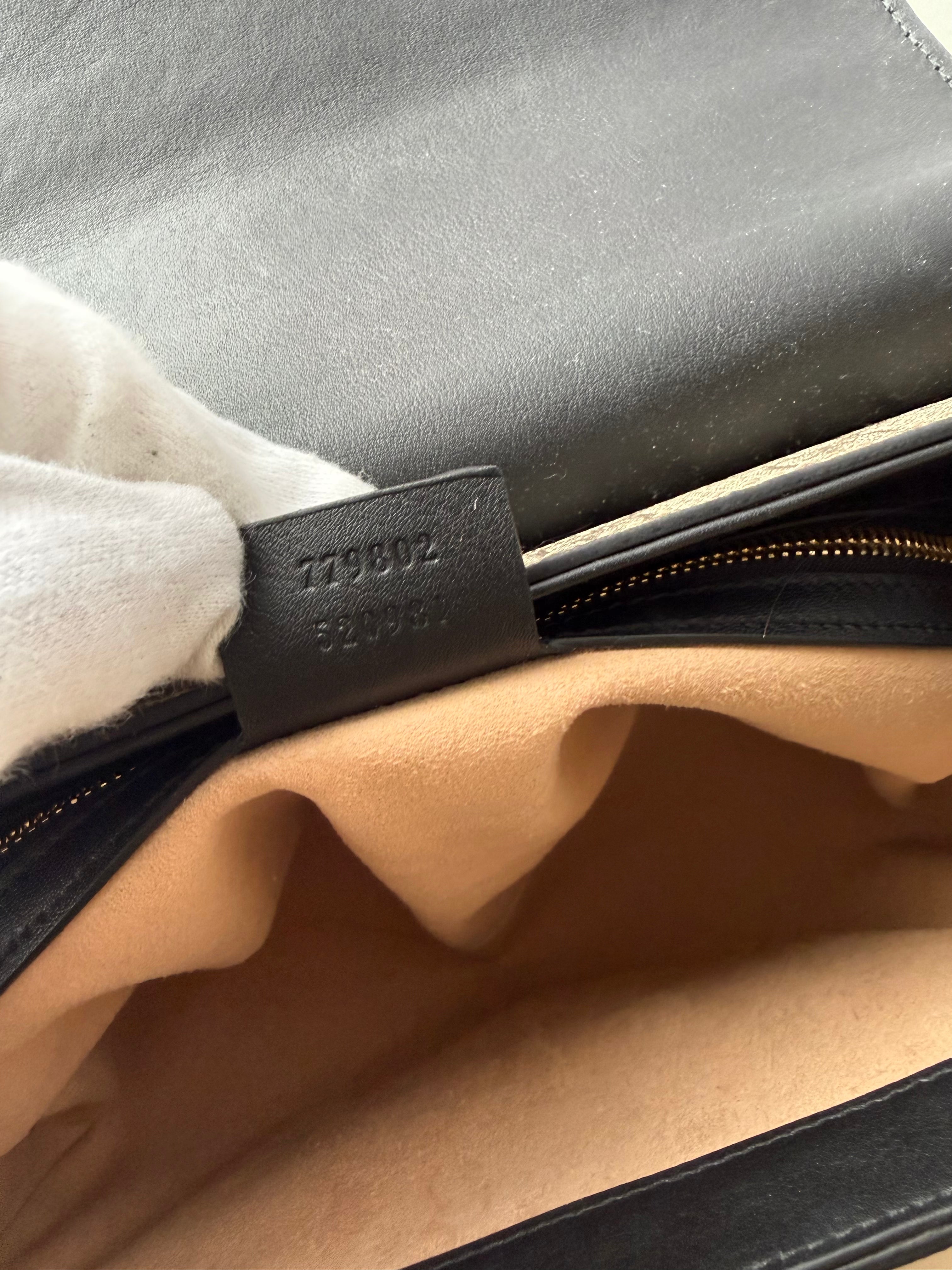 Gucci Padlock GG Supreme Top Handle.