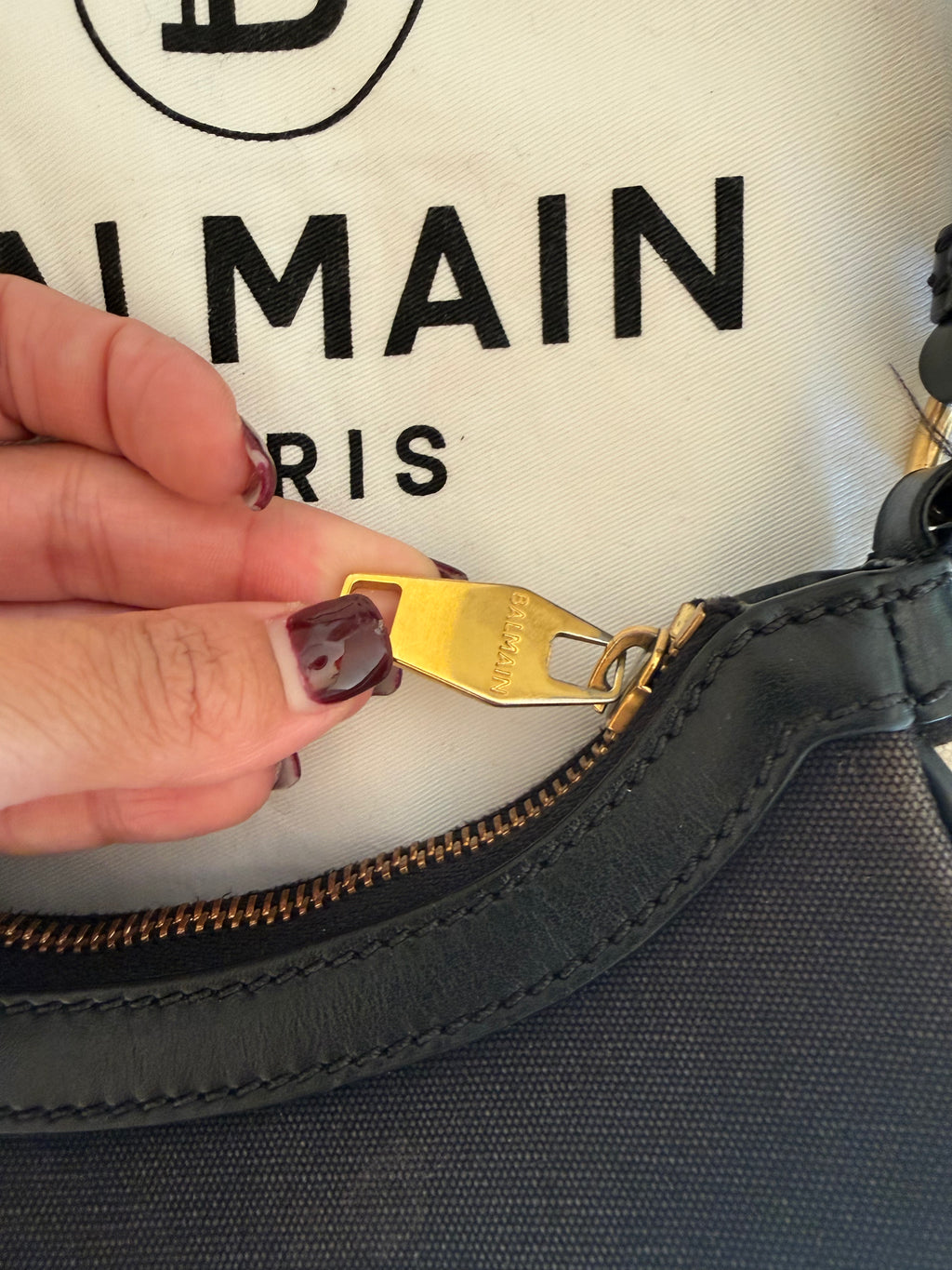 Balmain B-Army Shoulder Bag