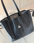 MCM Reversible Medium Liz Handbag Black