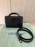 Off White Jitney 1.4 Leather Handbag