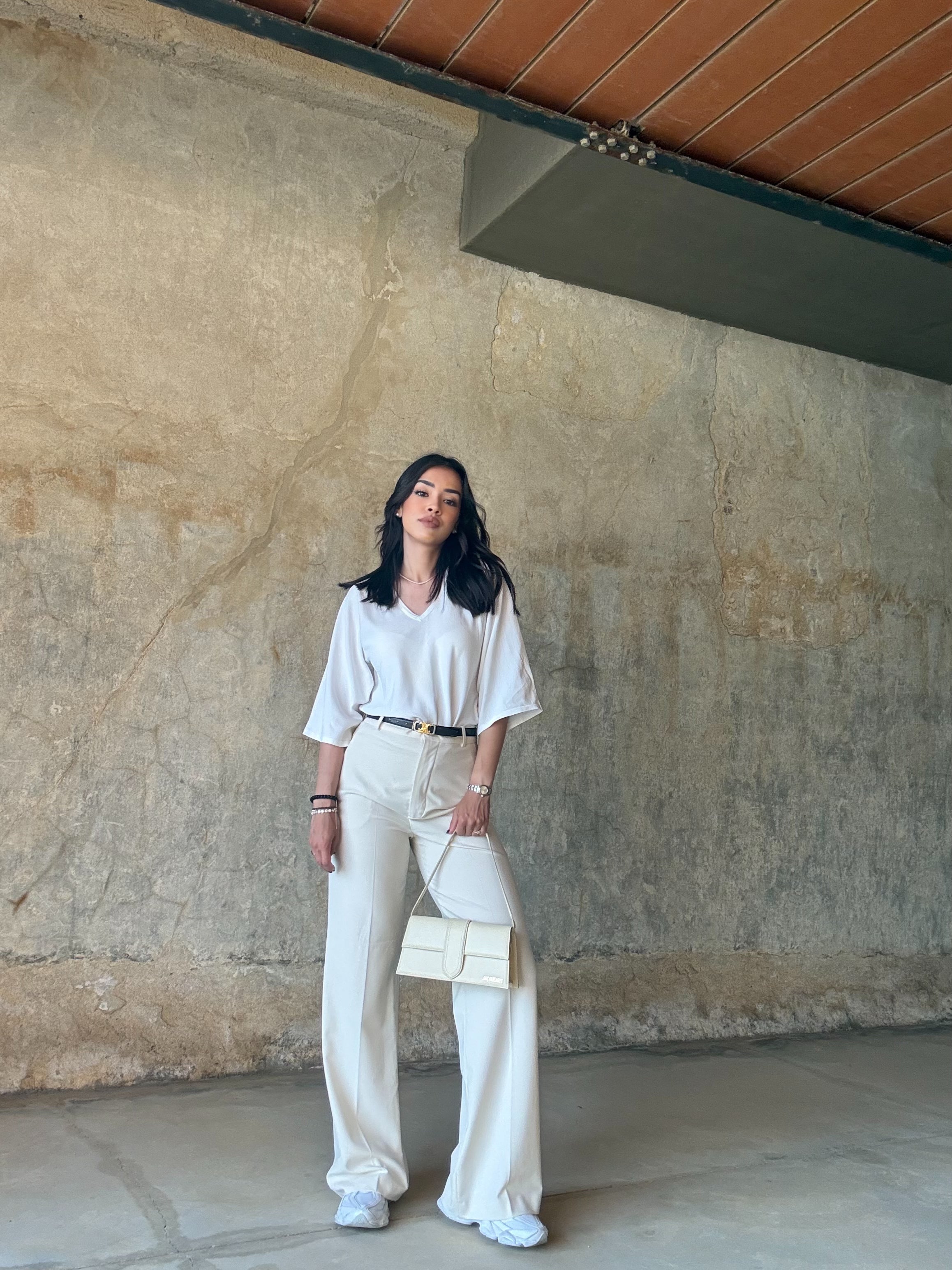 Jacquemus The Long Bambino Beige