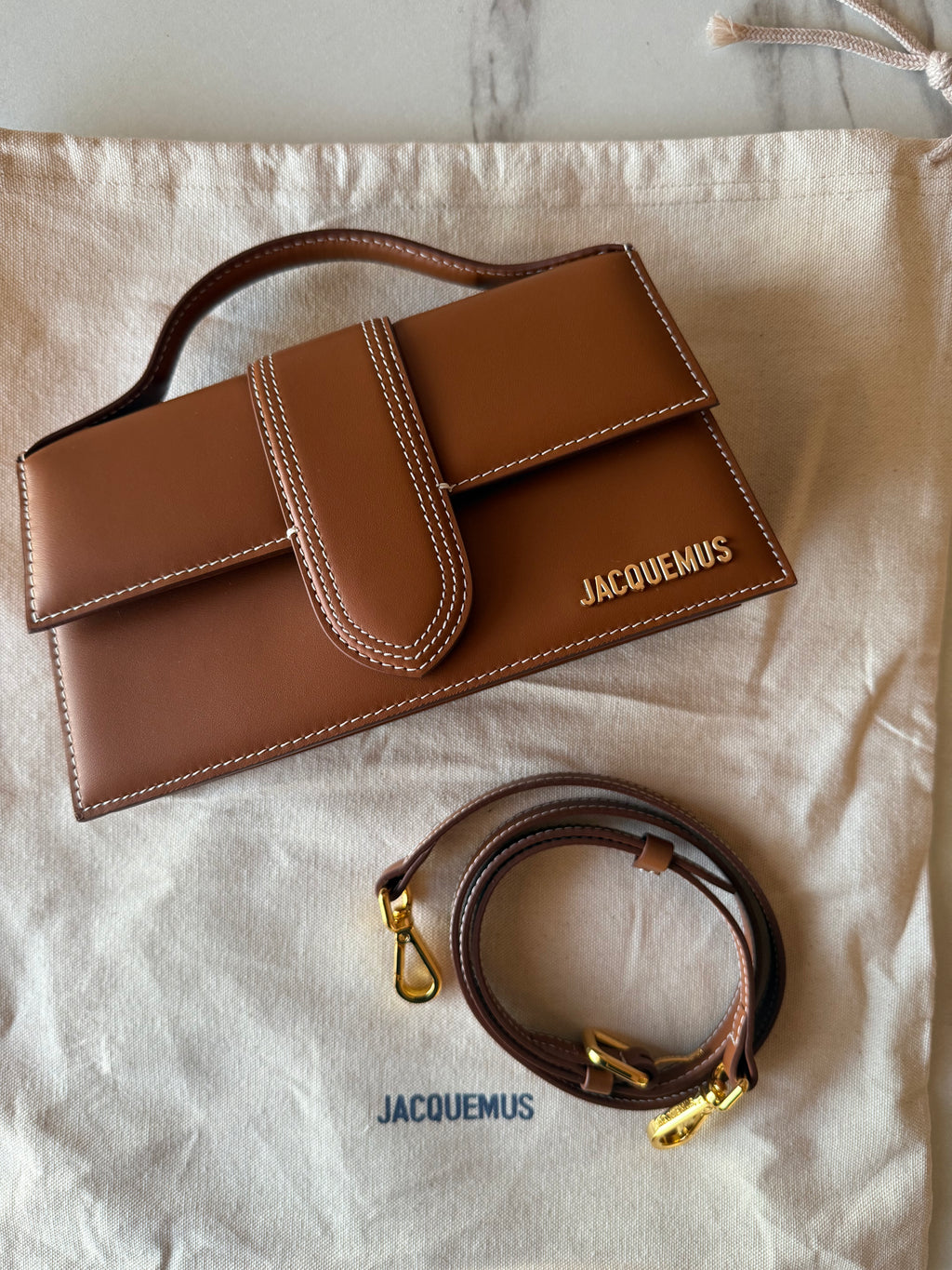 Jacquemus Le Grand Bambino, Brown