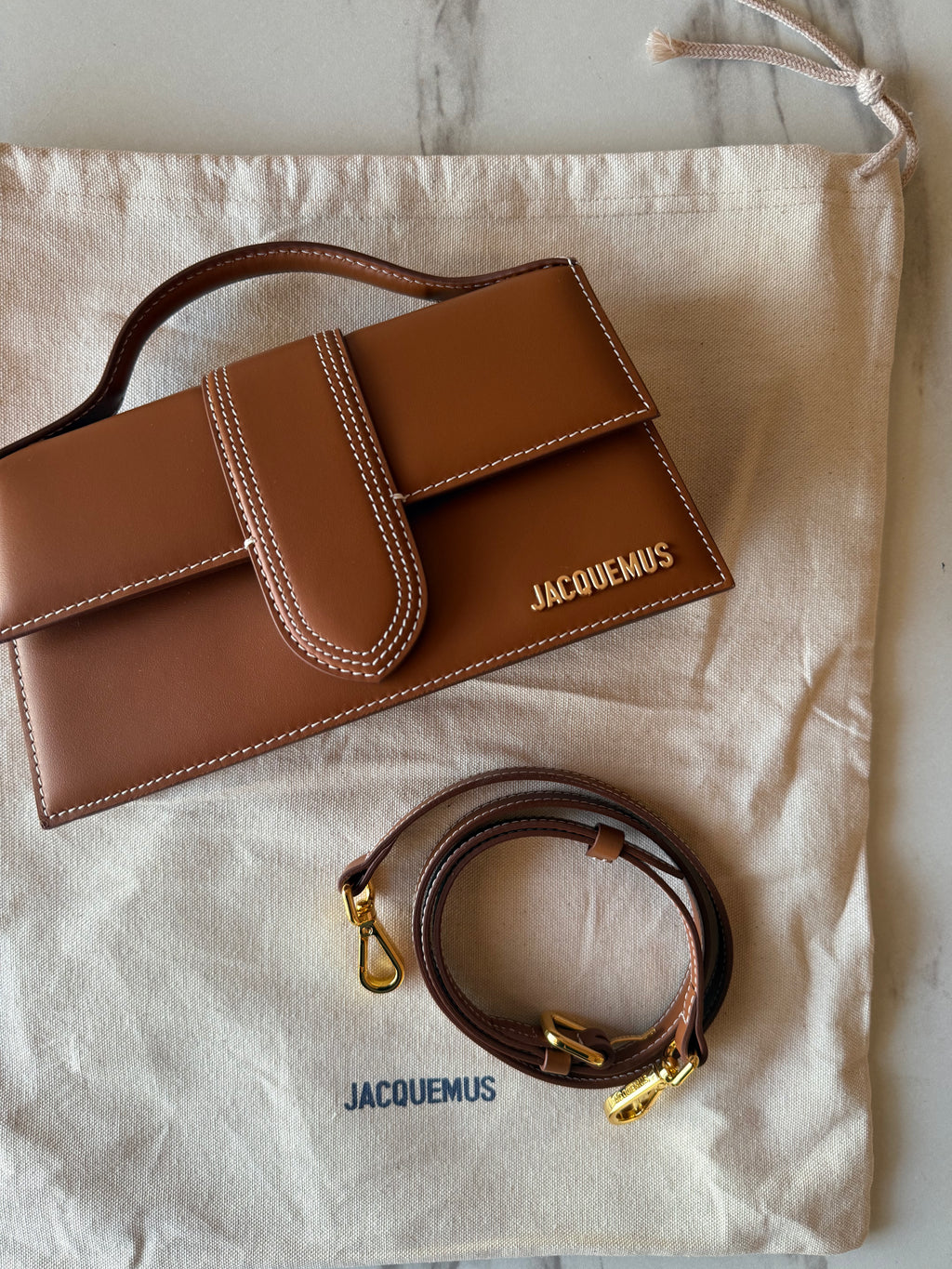 Jacquemus Le Grand Bambino, Brown