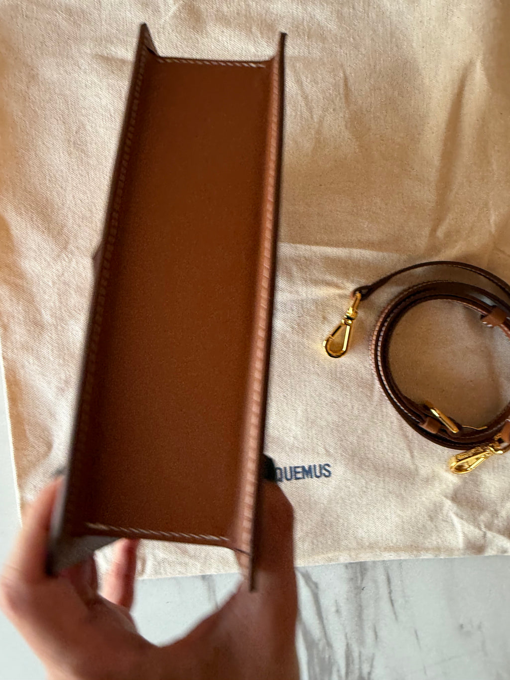 Jacquemus Le Grand Bambino, Brown