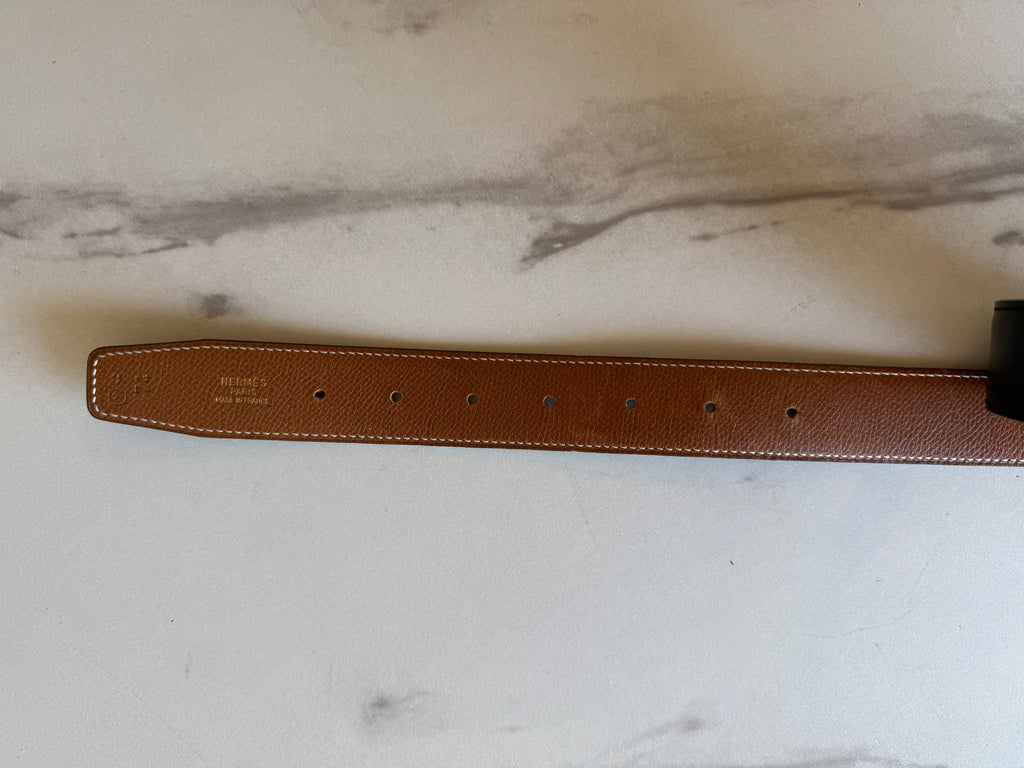 Hermes H Reversible Belt