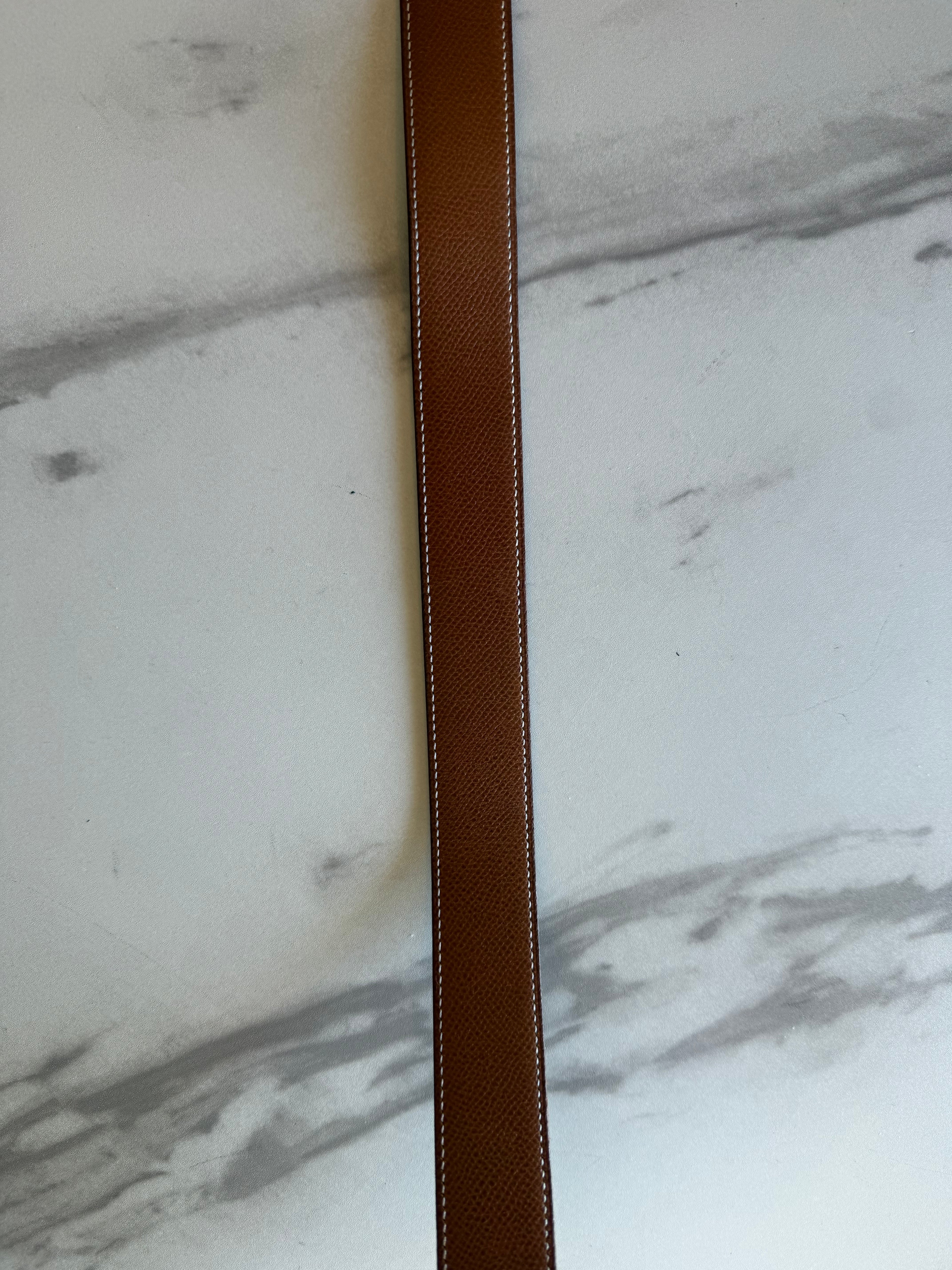 Hermes H Reversible Belt